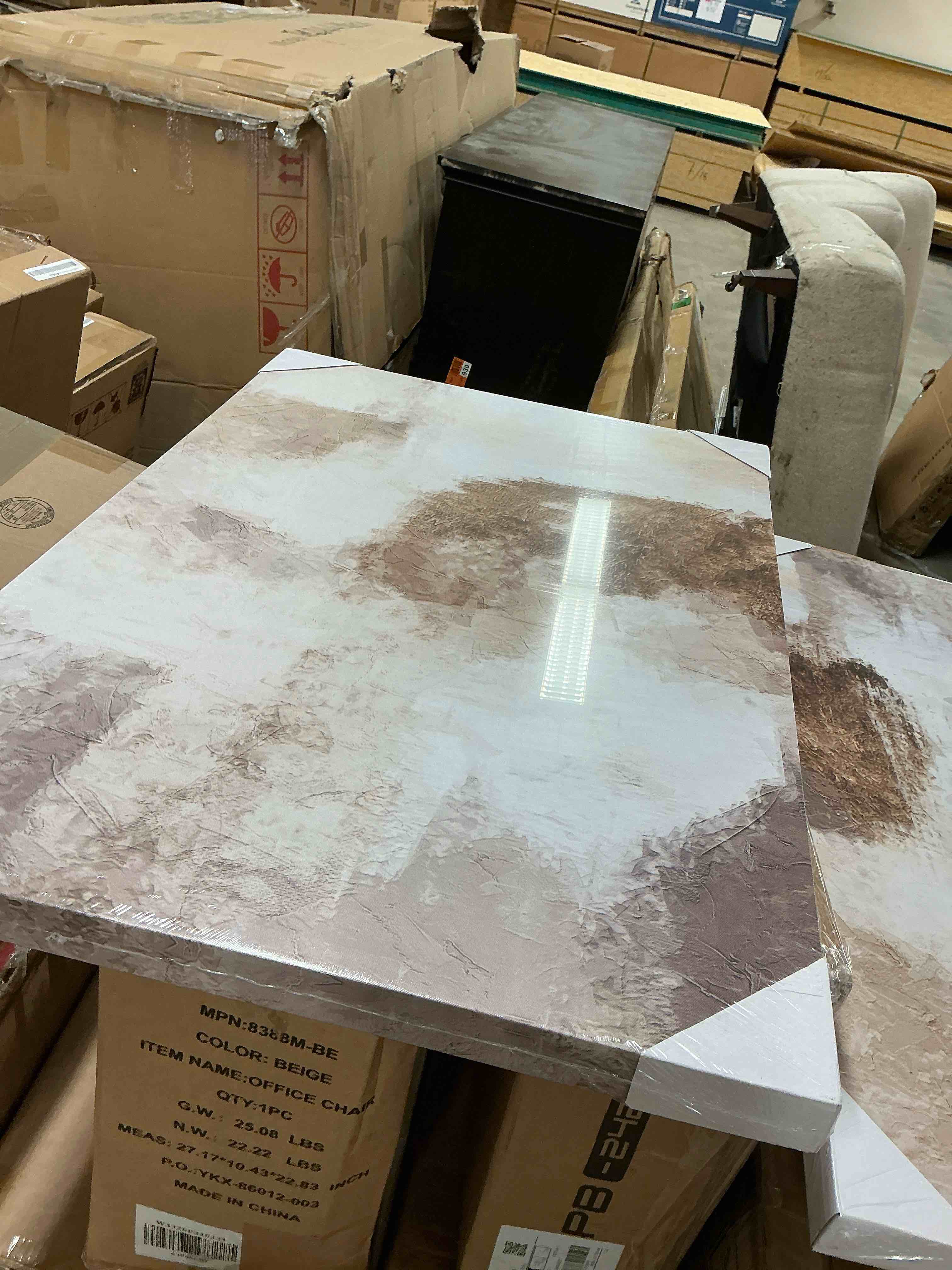 Condition photo showing New/Like New for 3pcs frameless pattern