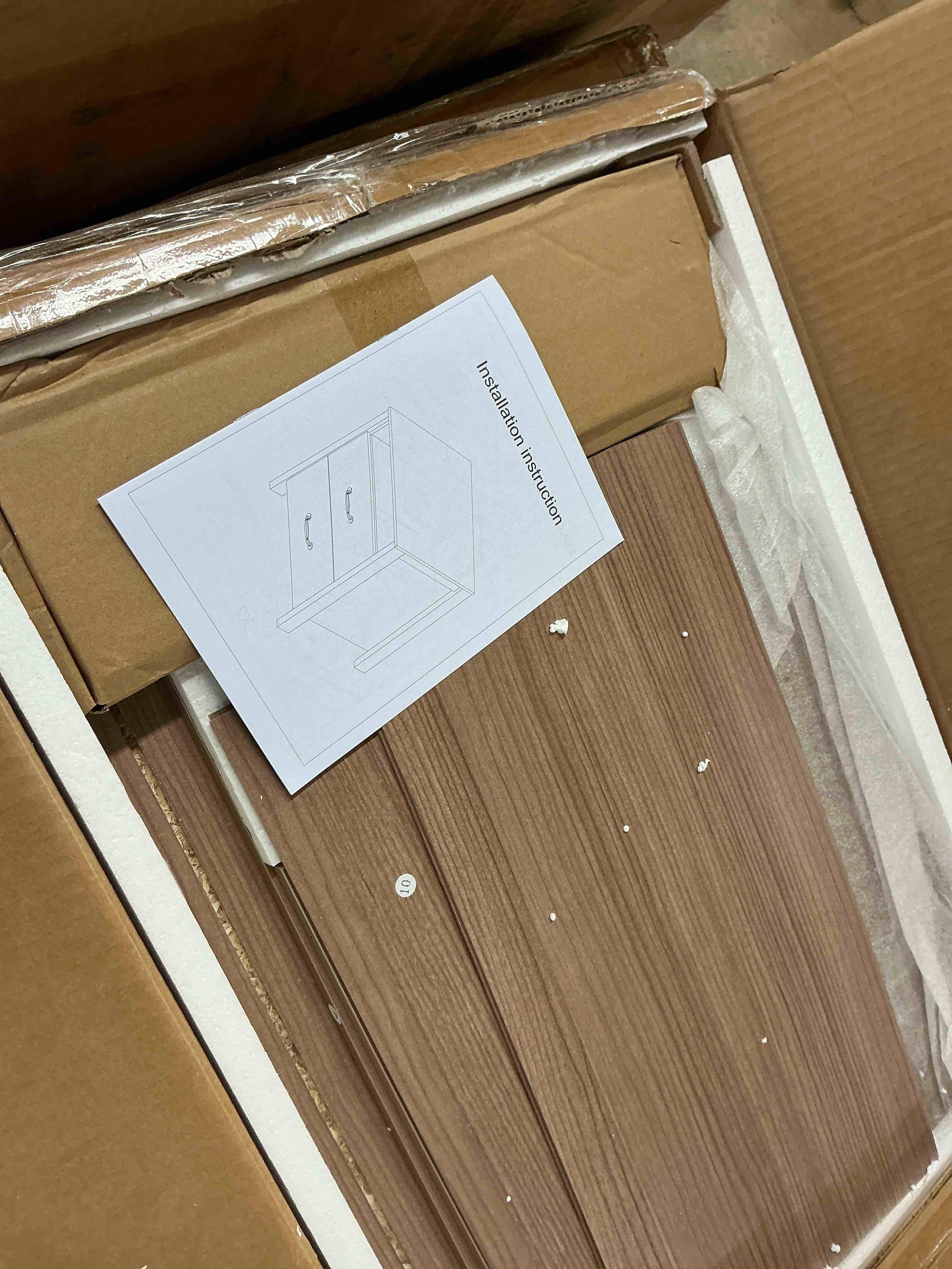 Condition photo showing Good Condition for allysyn 22.7" 2 drawer nightstand