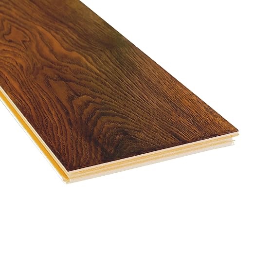 mohawk elite waterproof laminate flooring, eggplant oak look, 12 mm t x 7.5 in. wide x 54.68 in. length, eir texture, matte, (6 planks), (16.93 sqft/case)