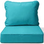 Waterproof Outdoor Deep Seat Cushion Set ,turquoise 