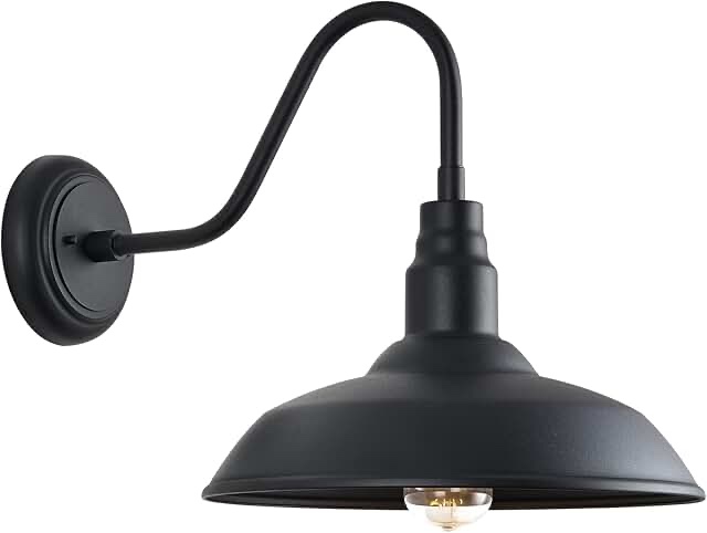 stumbaugh 8" h outdoor barn light fixture