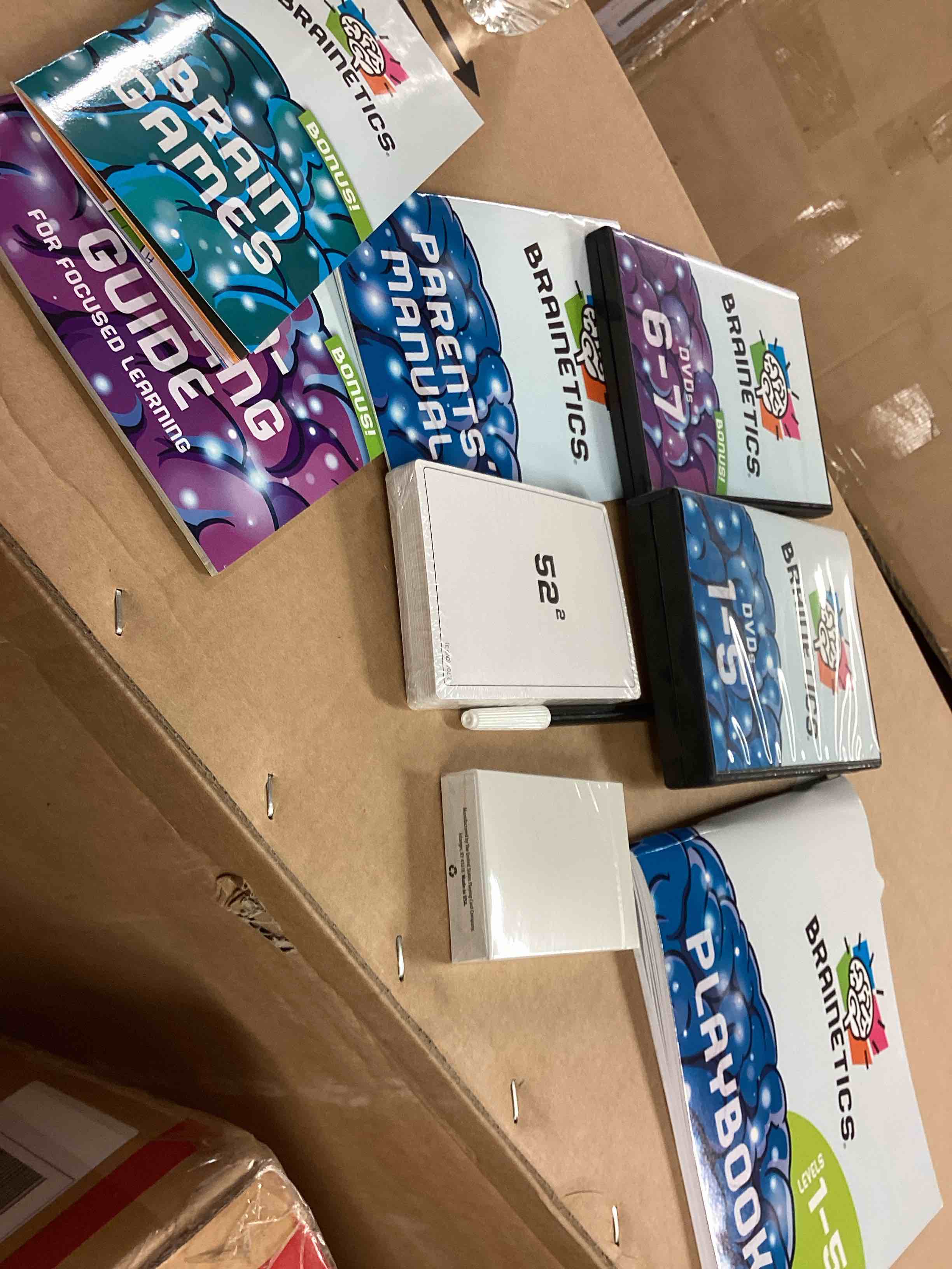Condition photo showing Good Condition for educational games, memory techniques & math problem shortcuts, award winning, all ages