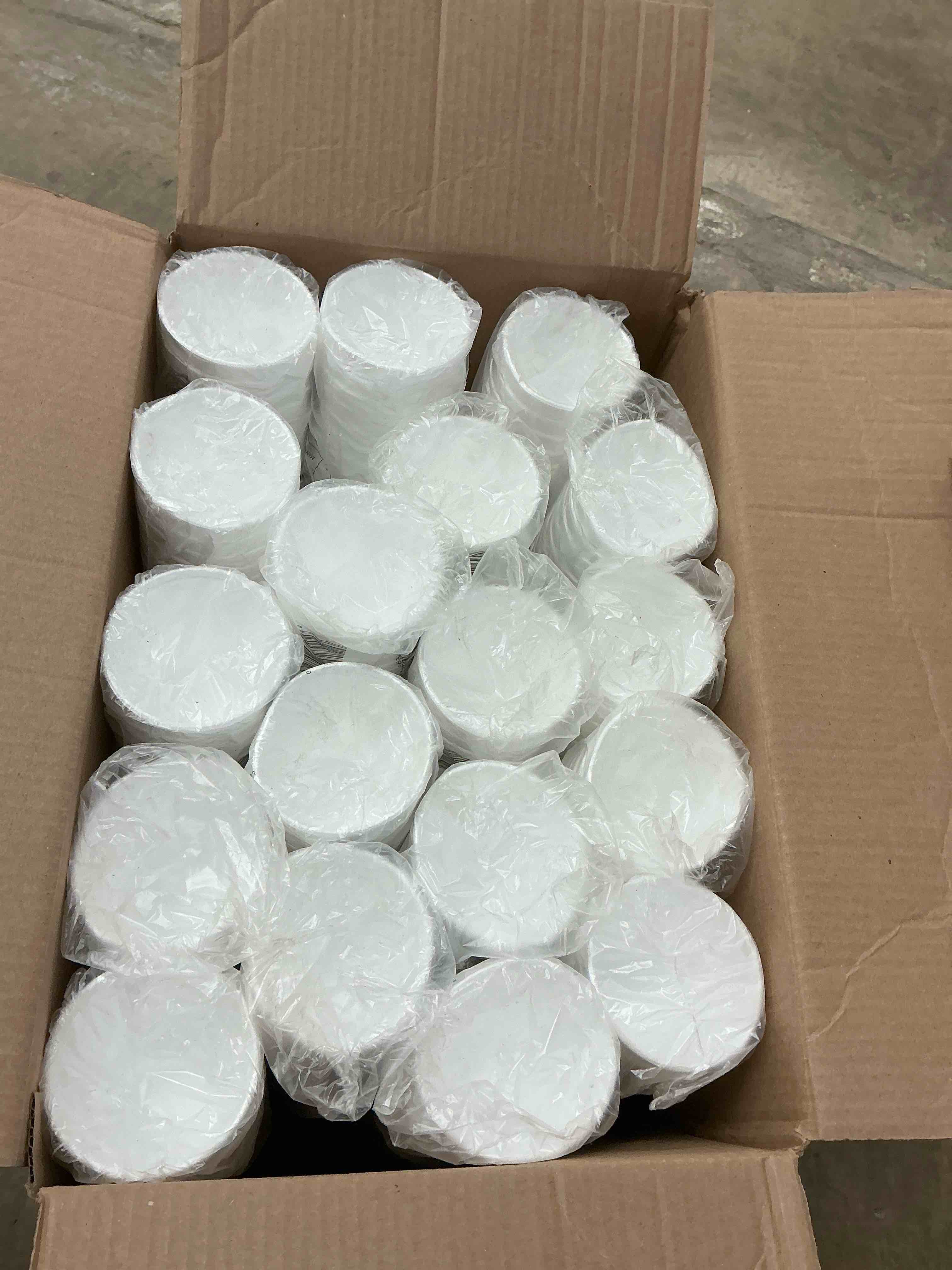 Condition photo showing New/Like New for dart - 8j8ct 8-ounce foam cup (case of 1000), white white 8 ounces