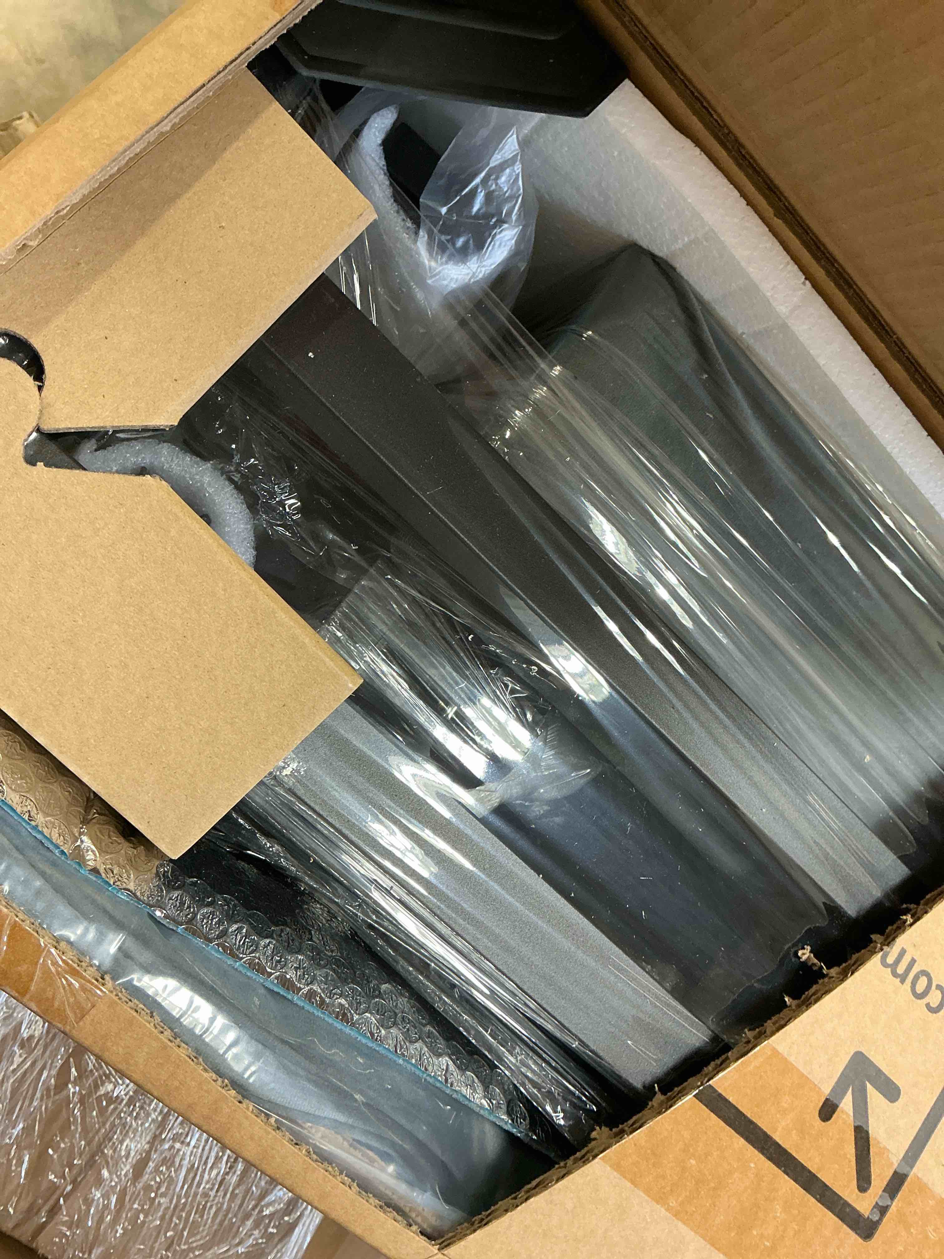 Condition photo showing New/Like New for 66" queen pull out sleeper sofa bed, 3-in-1 convertible velvet loveseat couch (incomplete ) (box #2 only)