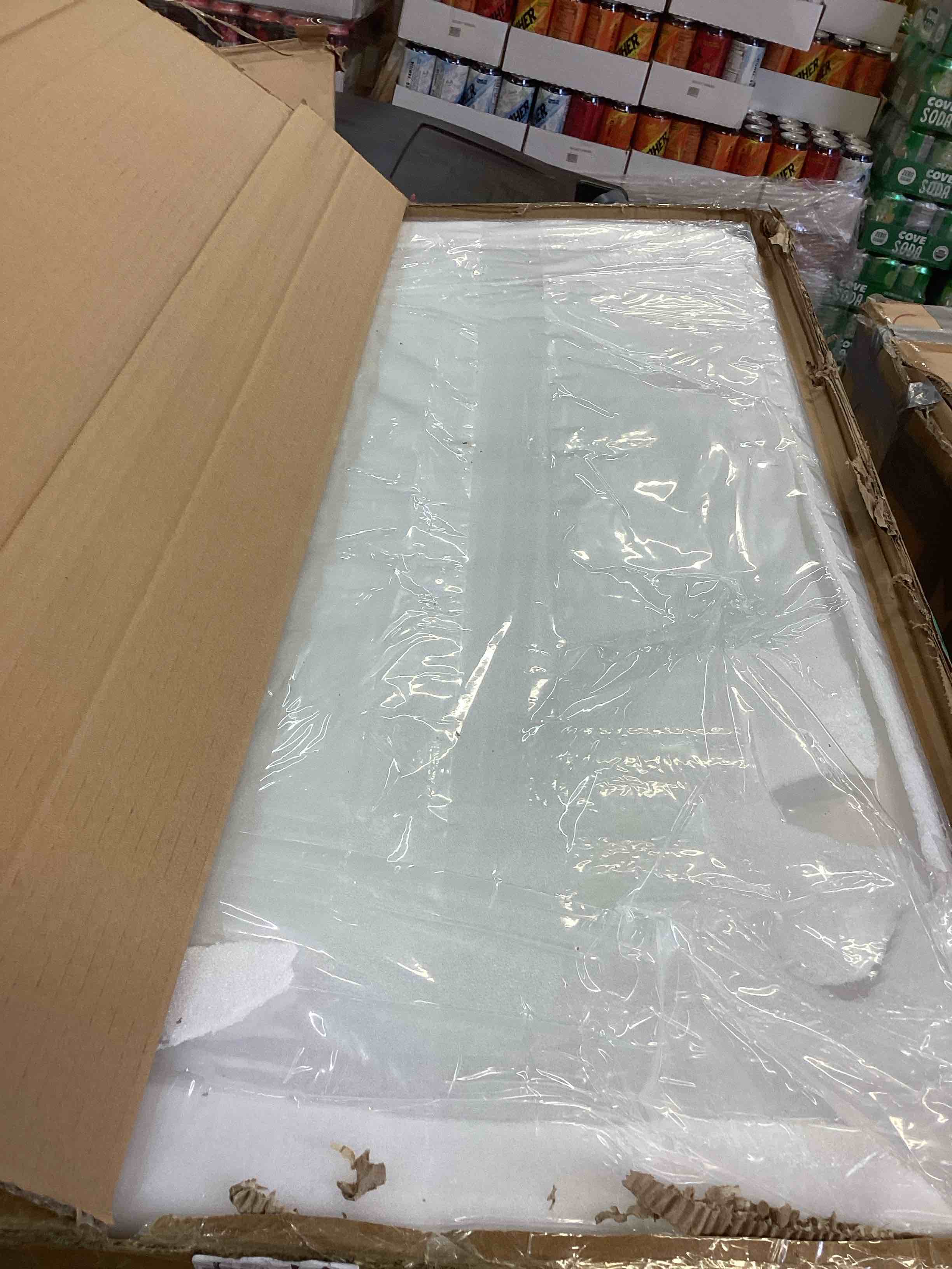 Condition photo showing New/Like New for 2 pcs 36 x 48 inch, clear acrylic sheet plastic sheet cut to size acrylic board panel blank for craft diy signs frames engraving display cases