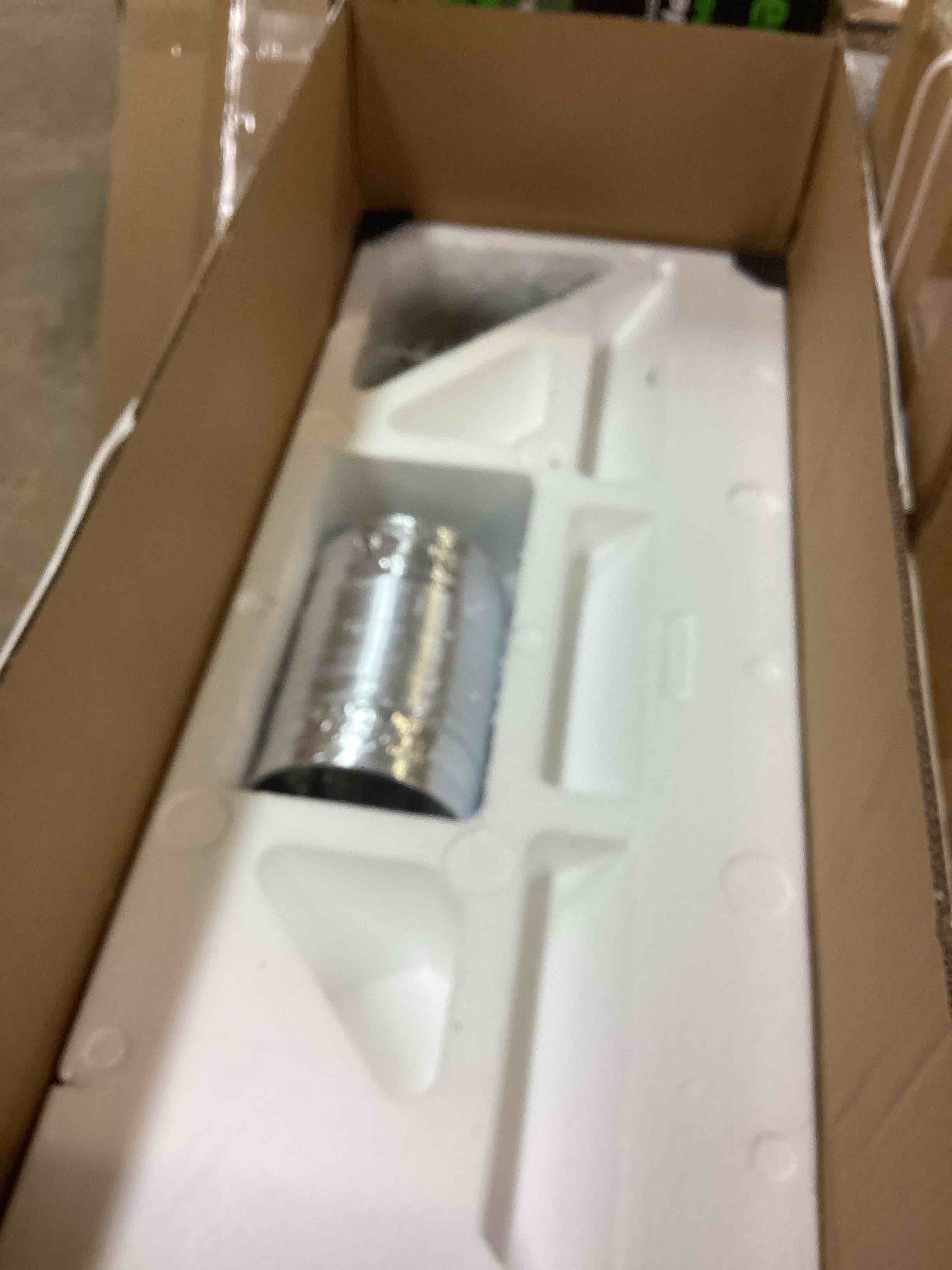 Condition photo showing New/Like New for iktch 36-inch wall mount range hood 900 cfm ducted/ductless convertible, kitchen chimney vent stainless steel with gesture sensing & touch control switch panel, 2 pcs adjustable lights(ikp02-36'')