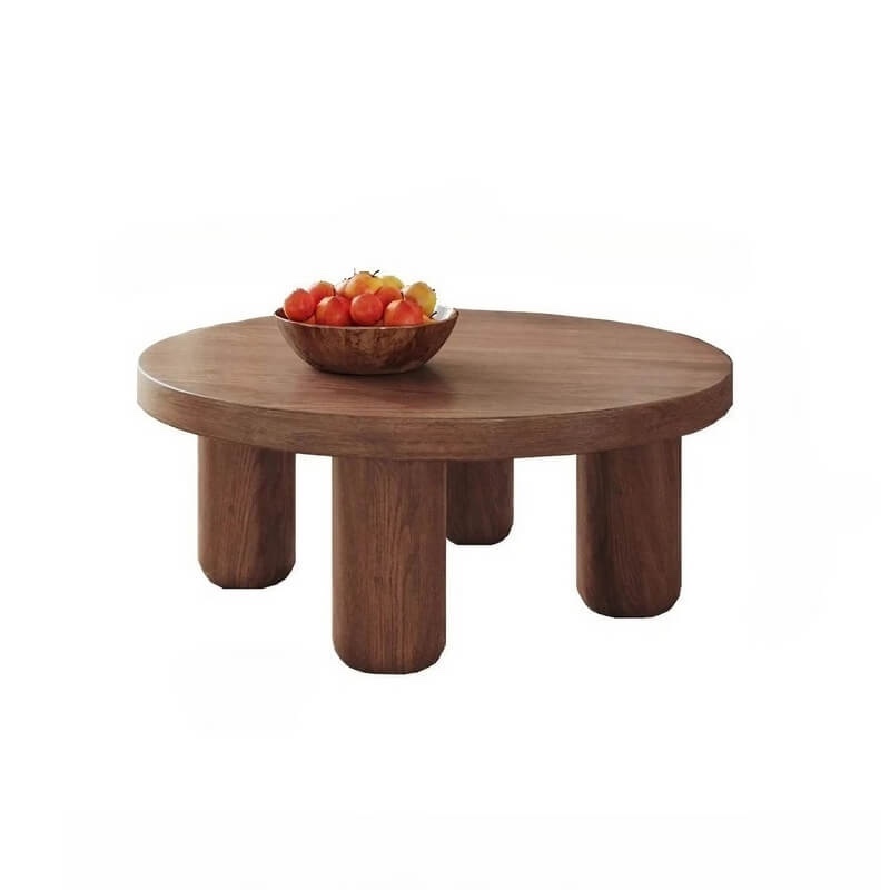 Walnut Coffee Table with Solid Wood Four Legs