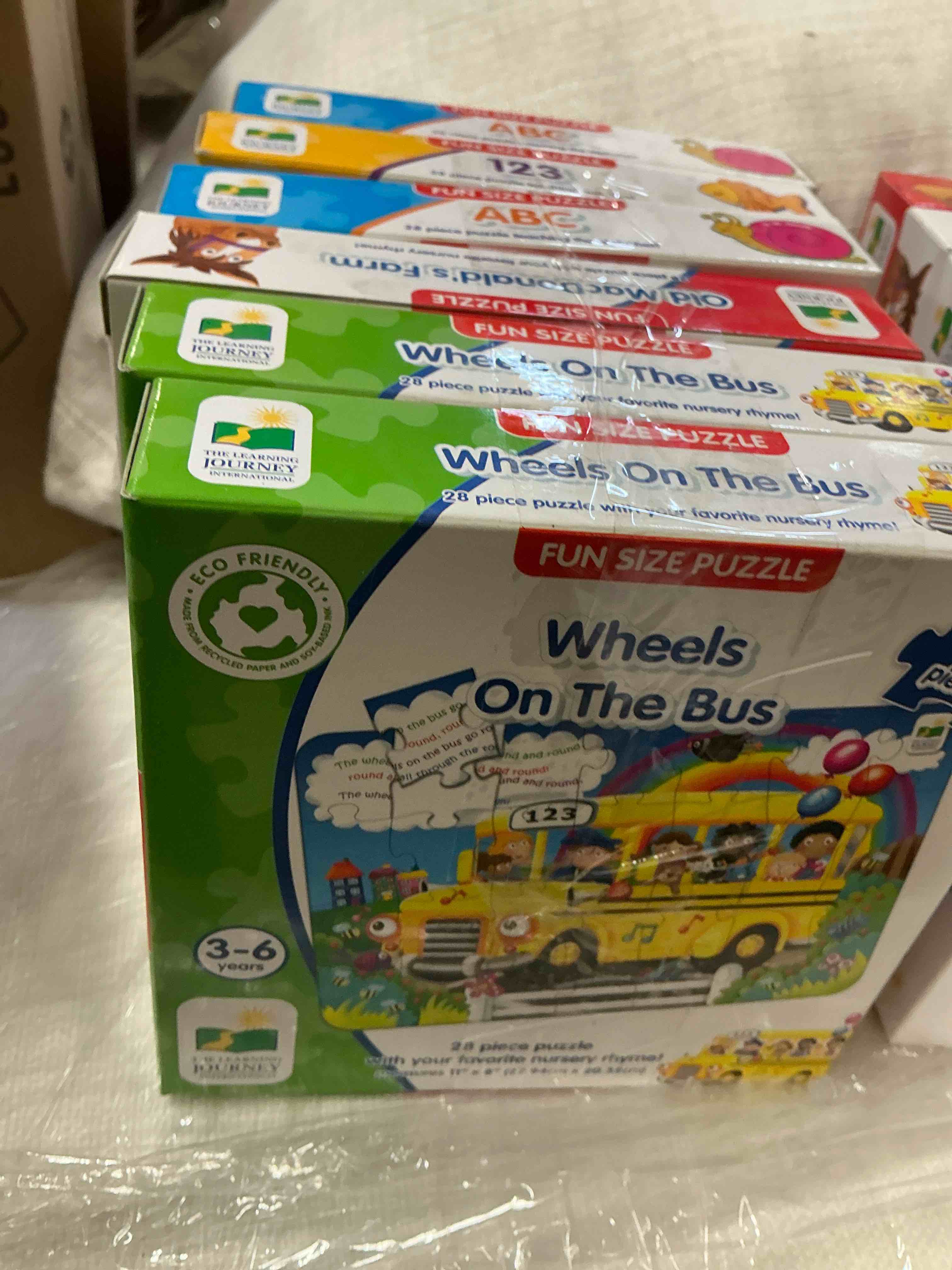 assorted puzzles for kids 