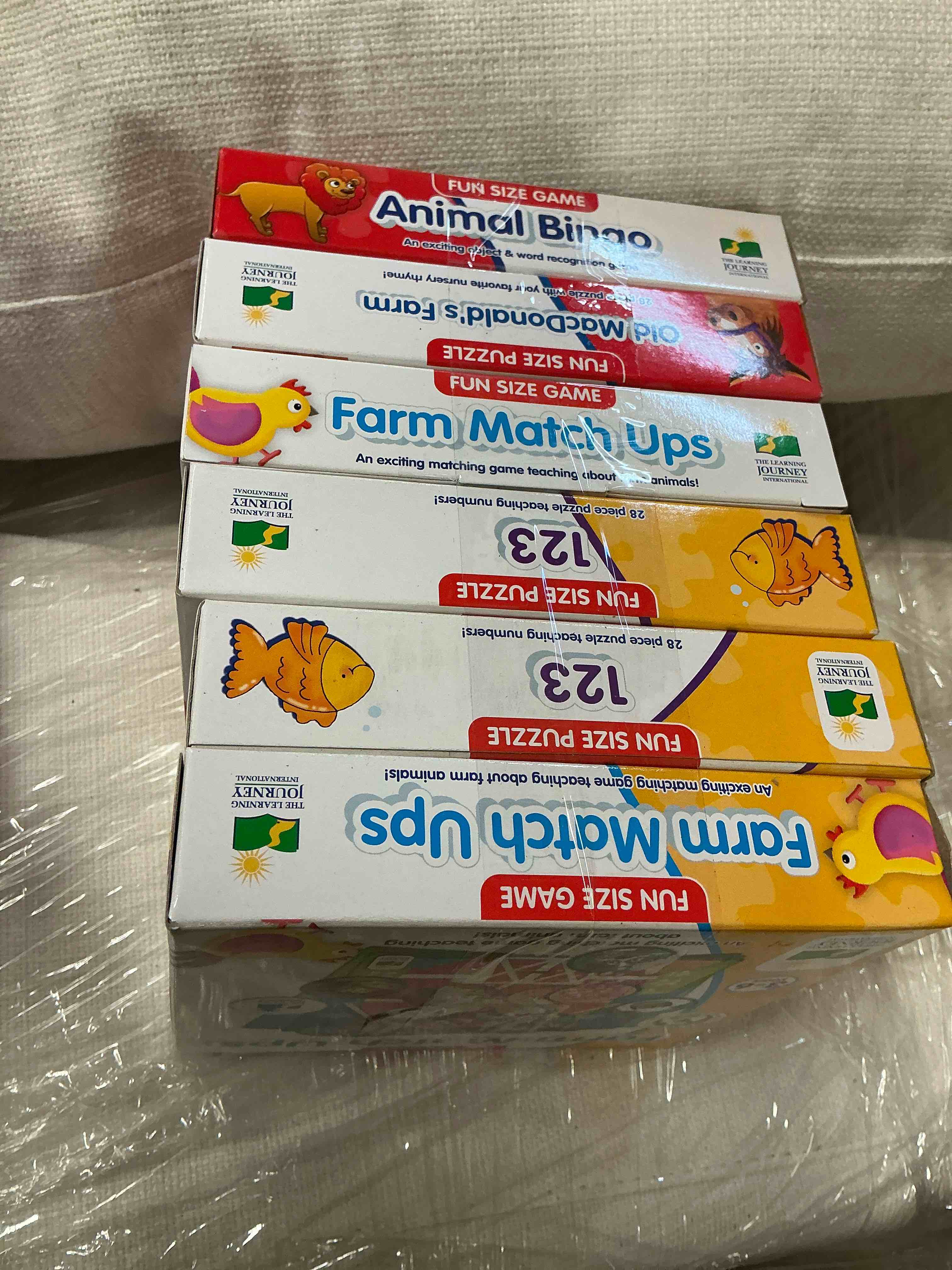 assorted puzzles for kids 