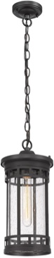 allgot outdoor pendant light fixtures, exterior hanging lantern porch light, black hanging lamp farmhouse exterior chandelier ceiling mount for porch, patio, or entryway (black, 13.2 inch height)