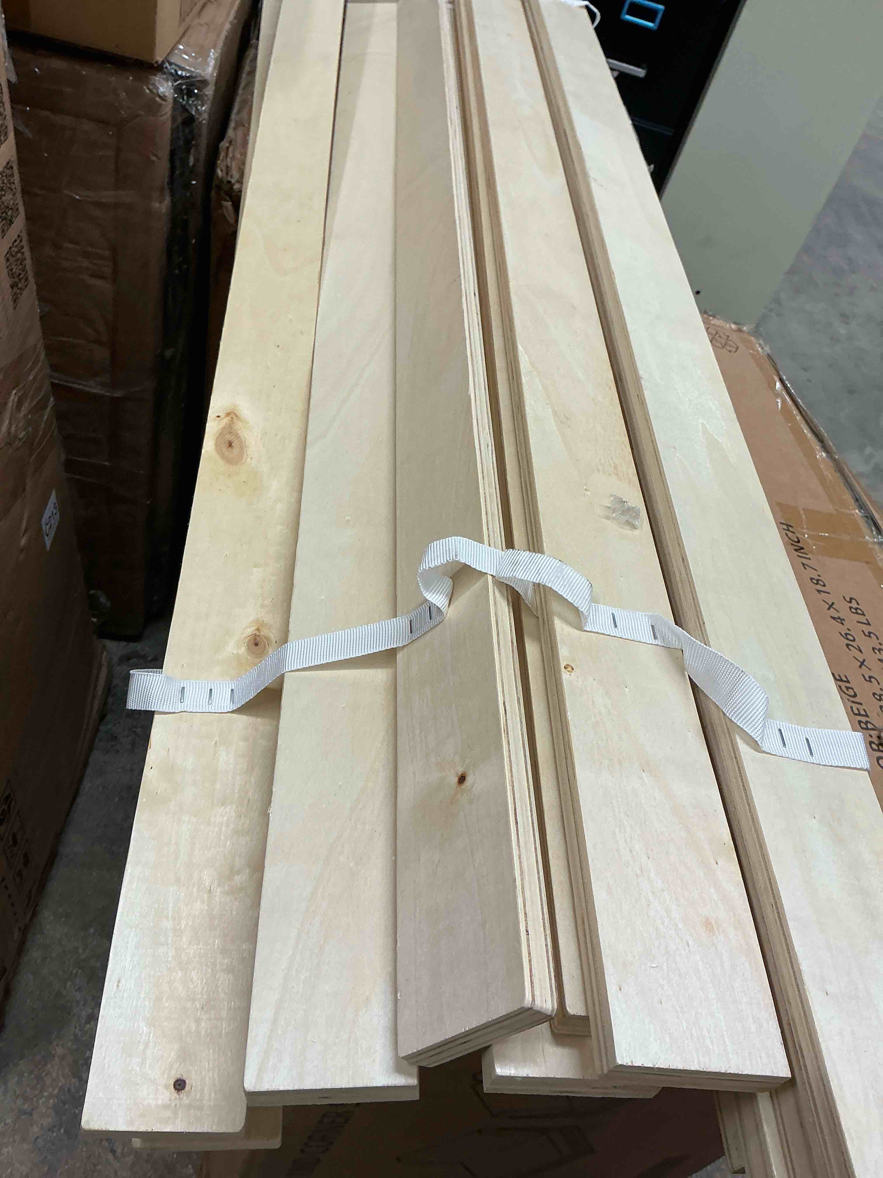 Condition photo showing Good Condition for queen bed slats 60x80 – heavy duty 0.6 inch thick replacement wood slats for queen bed frame, slatted bed base with under 2.5 inch spacing, wooden mattress support slats for platform bed
