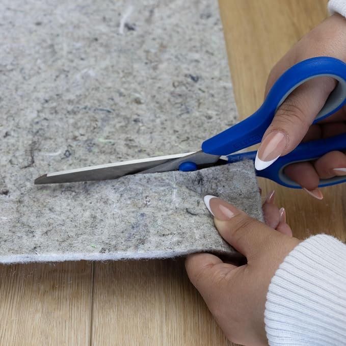 rugpadusa - basics - thick - 100% felt - protective cushioning rug pad - safe for all floors and finishes including hardwoods
