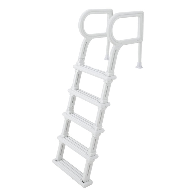 Garvee 5-Step Pool Ladder with Dual Handrails, Non-Slip Heavy Duty Pool Stairs, 400 lbs Capacity, Fits 48–54" Above Ground & Inground Pools, Durable PE Indoor & Outdoor Use