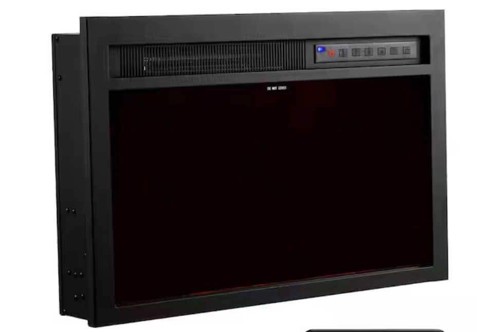 Electric Fireplace Insert, 26 in.