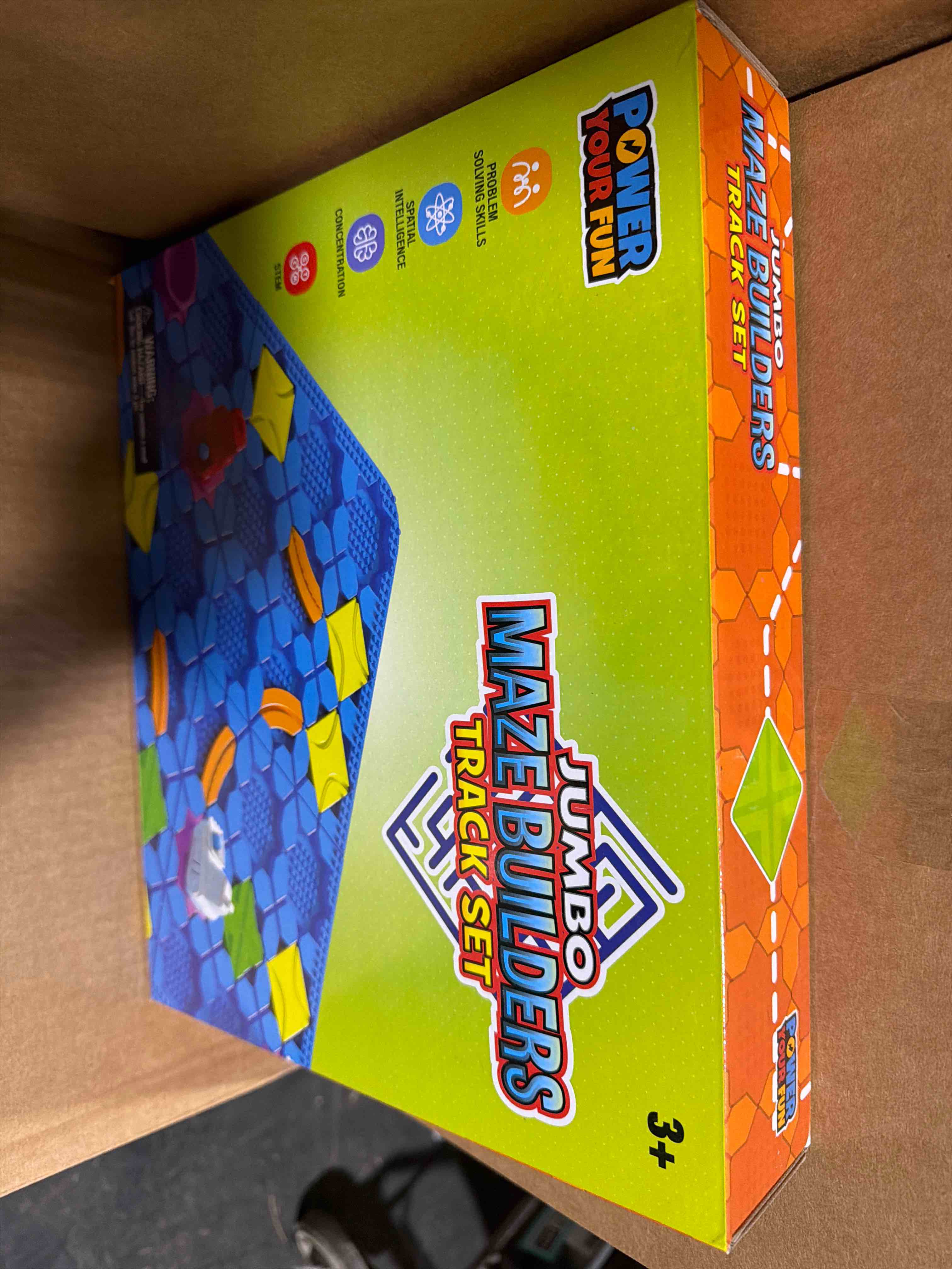 Condition photo showing Brand New for USA Toyz Jumbo STEM Learning Educational Maze Builders Toy Mazes Track Set for Kids Ages 3+