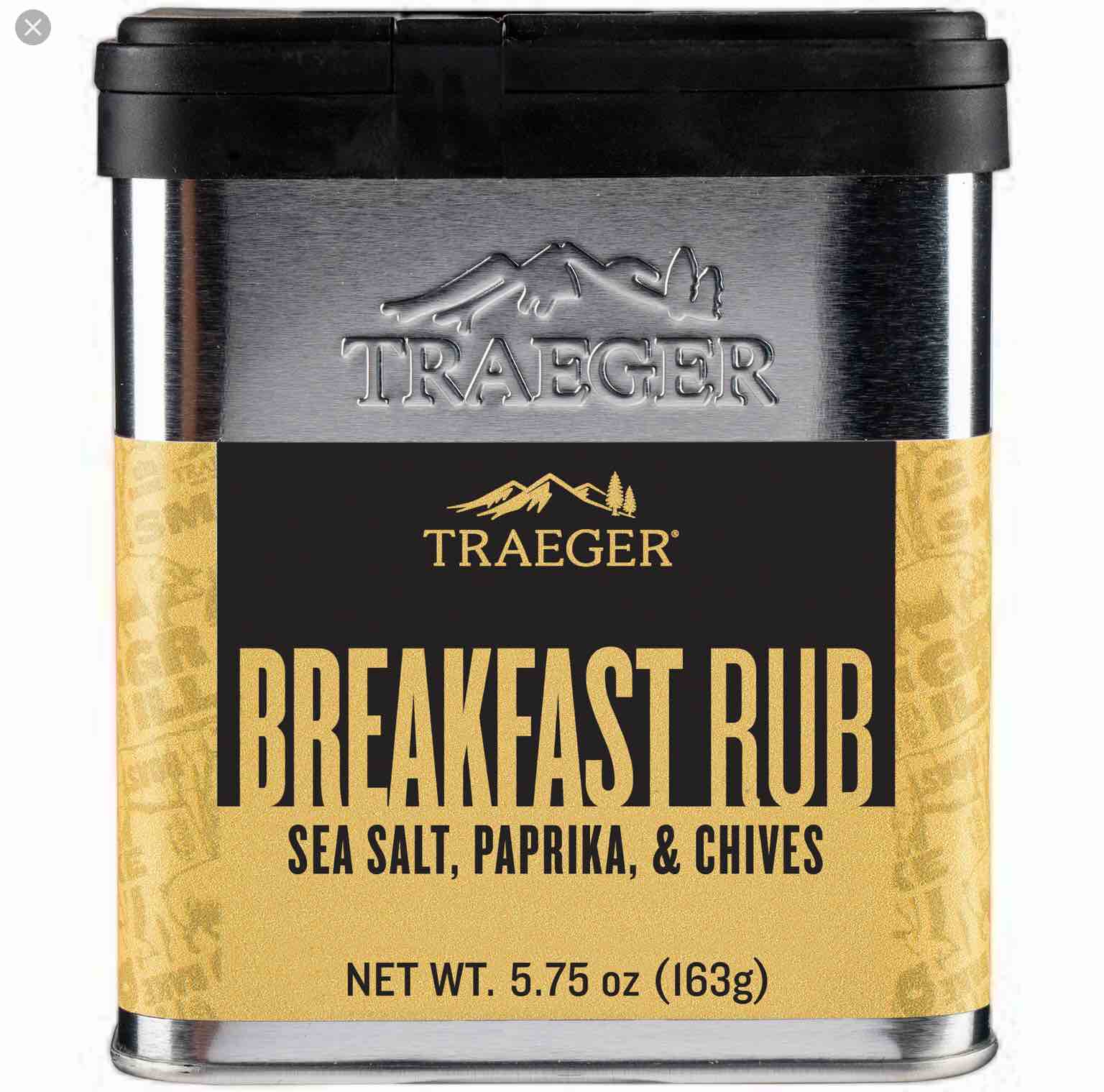 TRAEGER Breakfast Rub Seal Salt, Paprika, & Chives 2 Boxes Of 6 Pack
