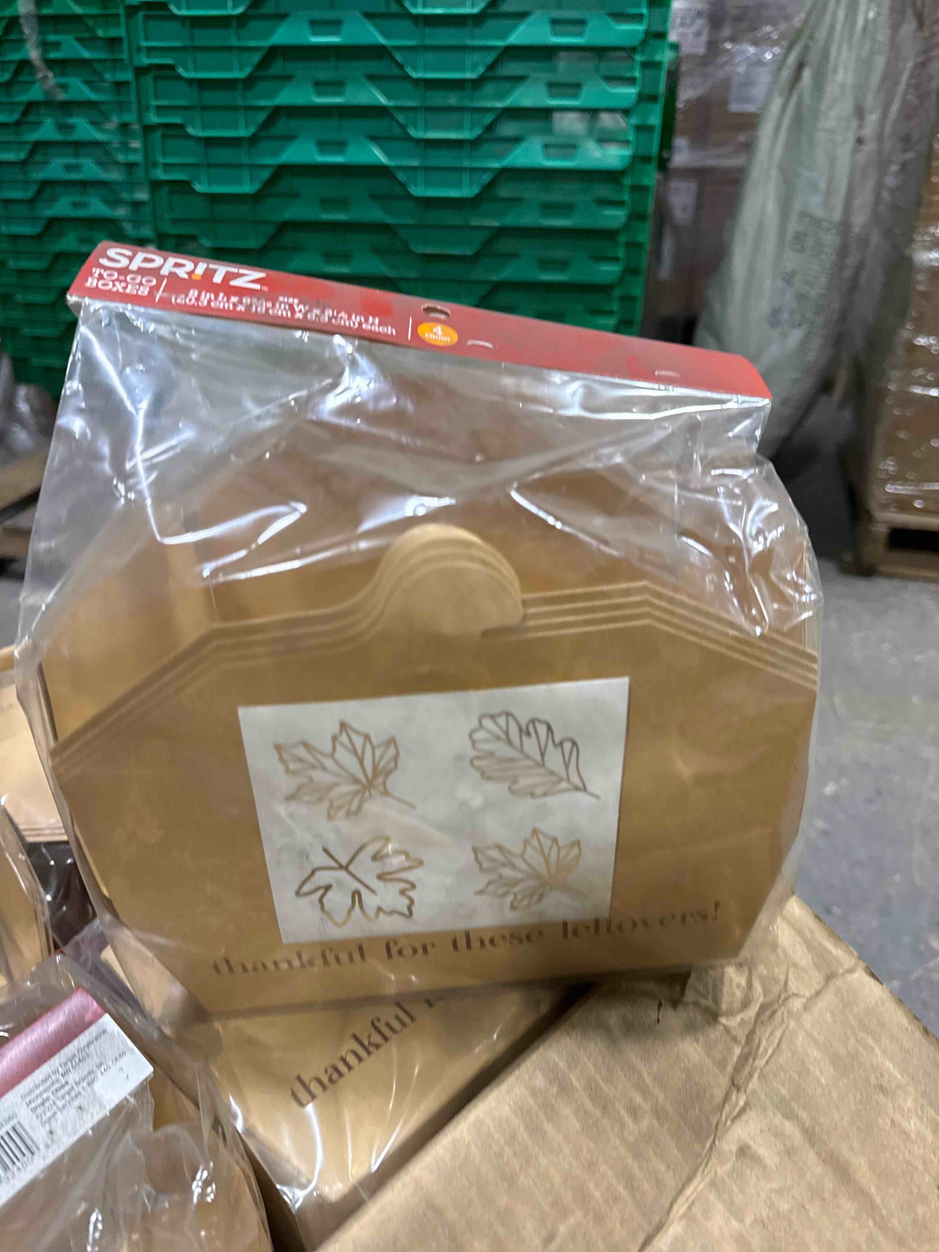Condition photo showing New/Like New for Thanksgiving 4ct To Go Boxes - Spritz™