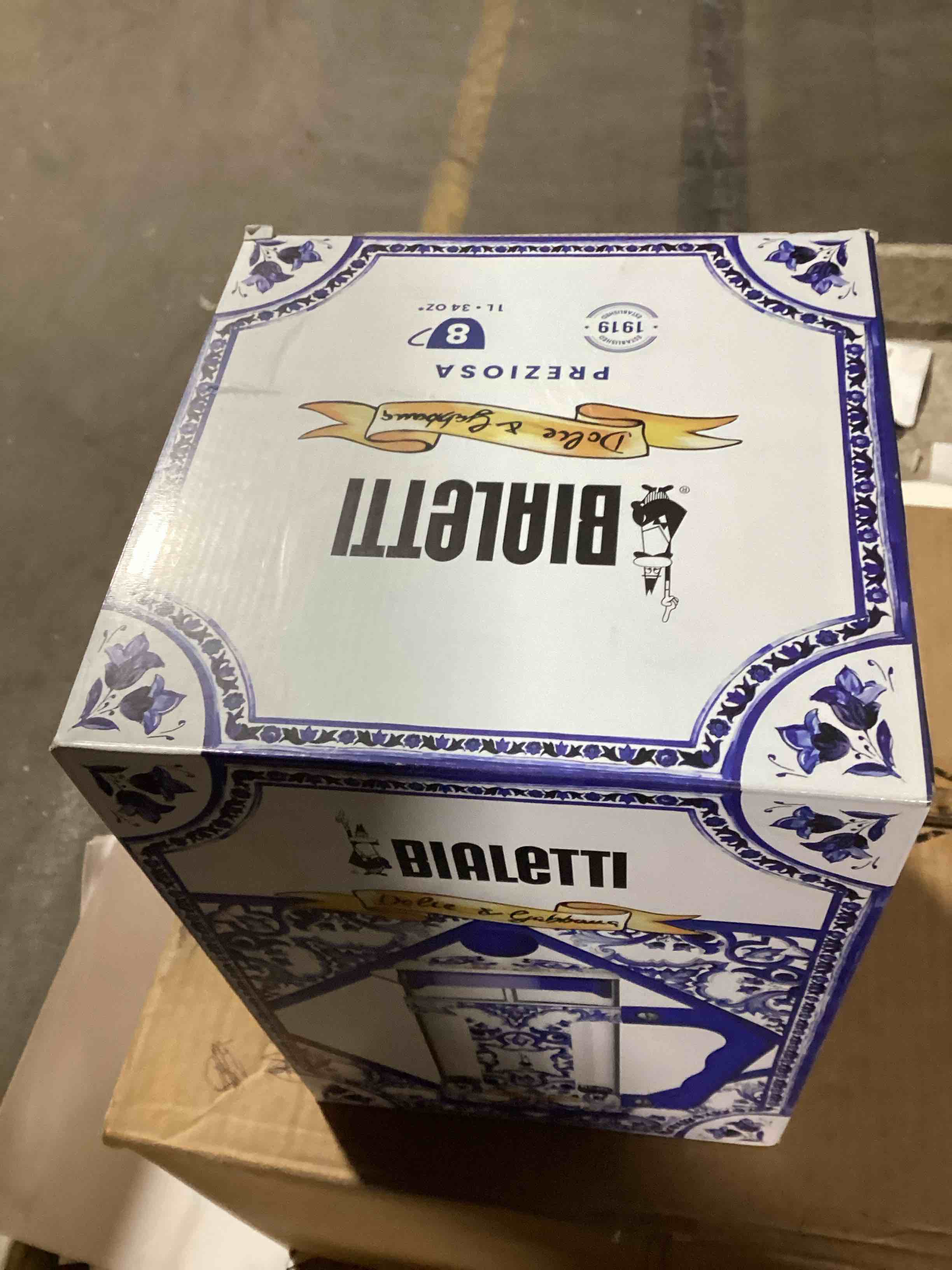 Condition photo showing New/Like New for Bialetti Dolce and Gabbana 8 cup Preziosa