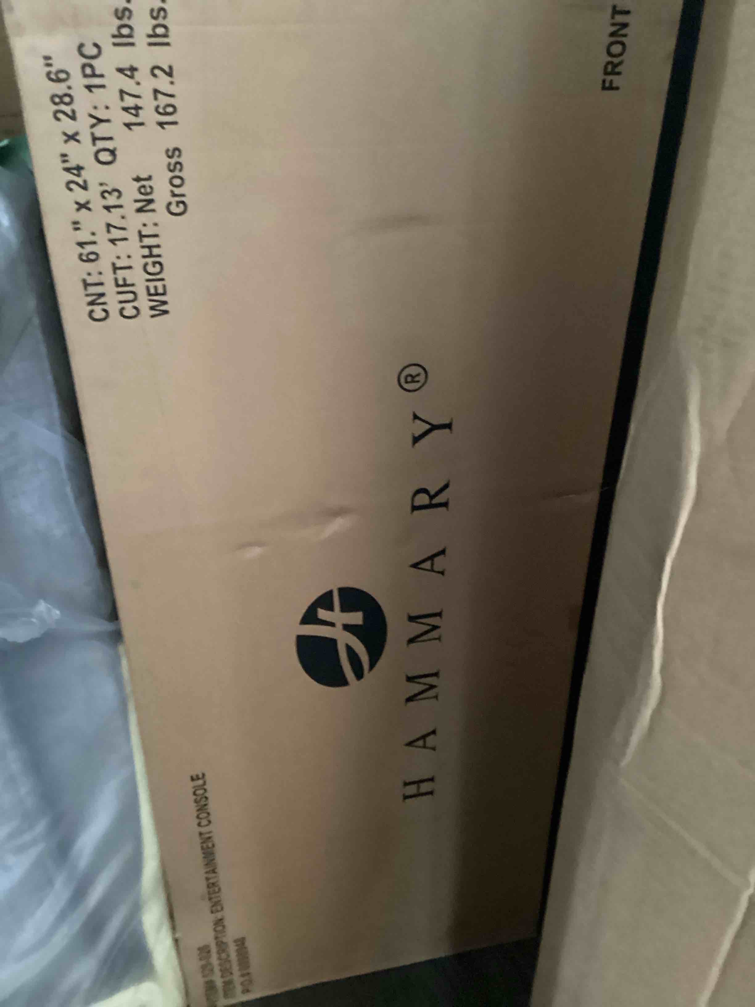 529-926 Hammary Furniture Franklin Entertainment Console