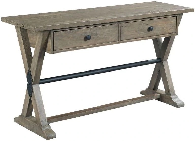 Hammary Living Room Trestle Sofa Table 523-925 