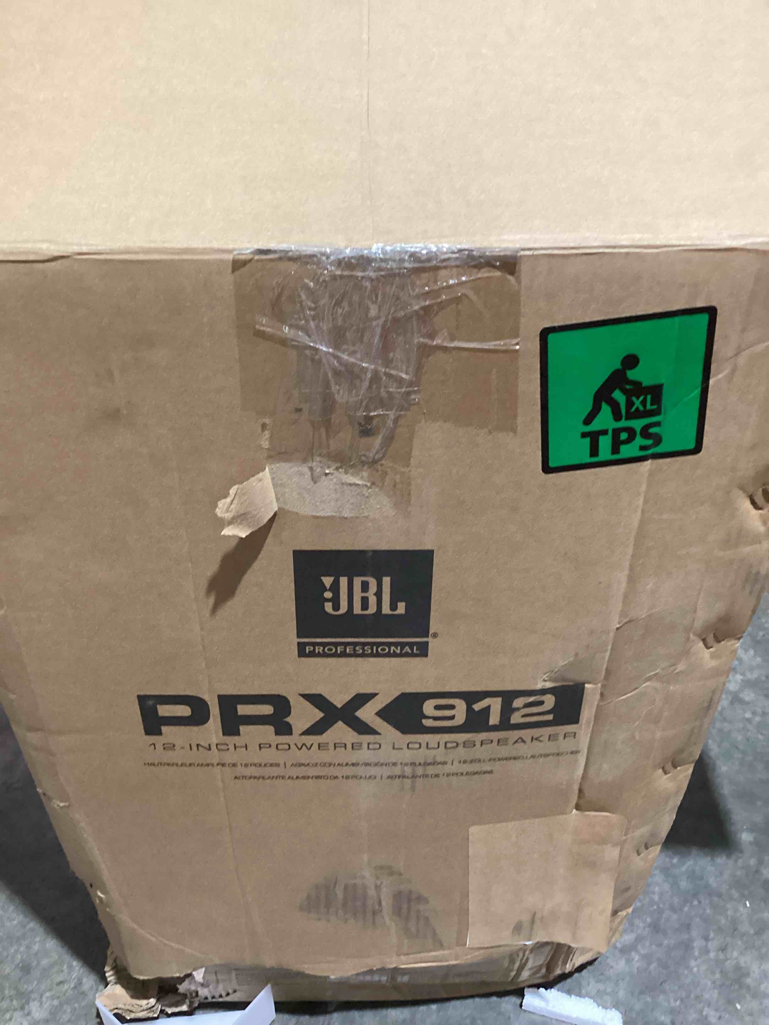 ** TESTED ** JBL Professional PRX912 Next-Generation 12-Inch Powered Portable 2-Way Loudspeaker with DSP, 12-band parametric EQ, and Built-in Effects, Black