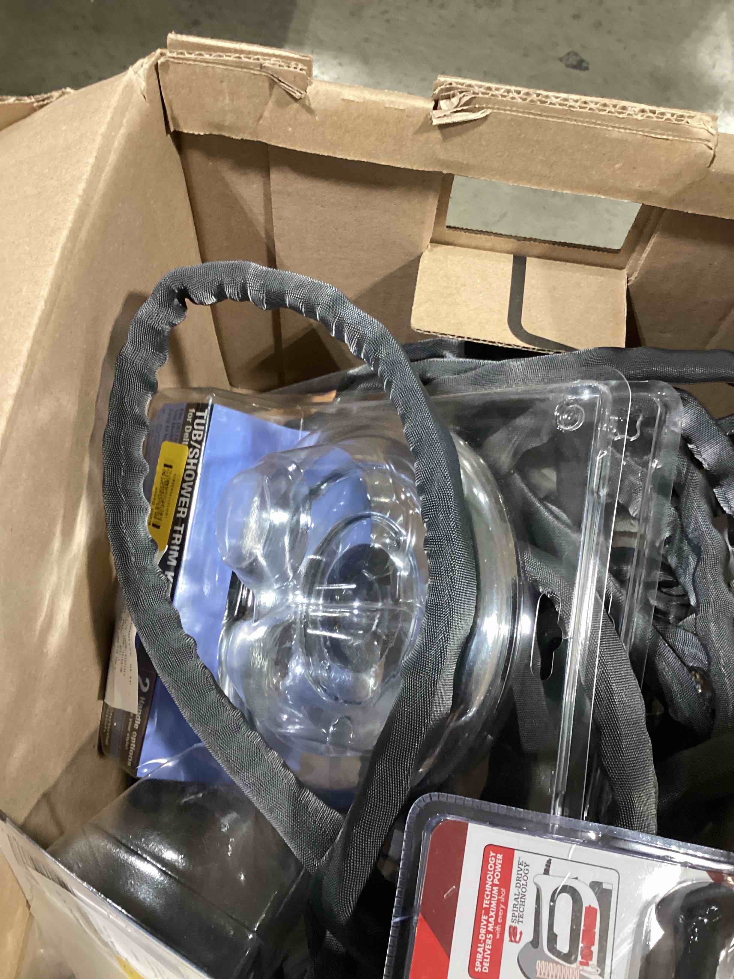 Condition photo showing As Is for misc warehouse tools