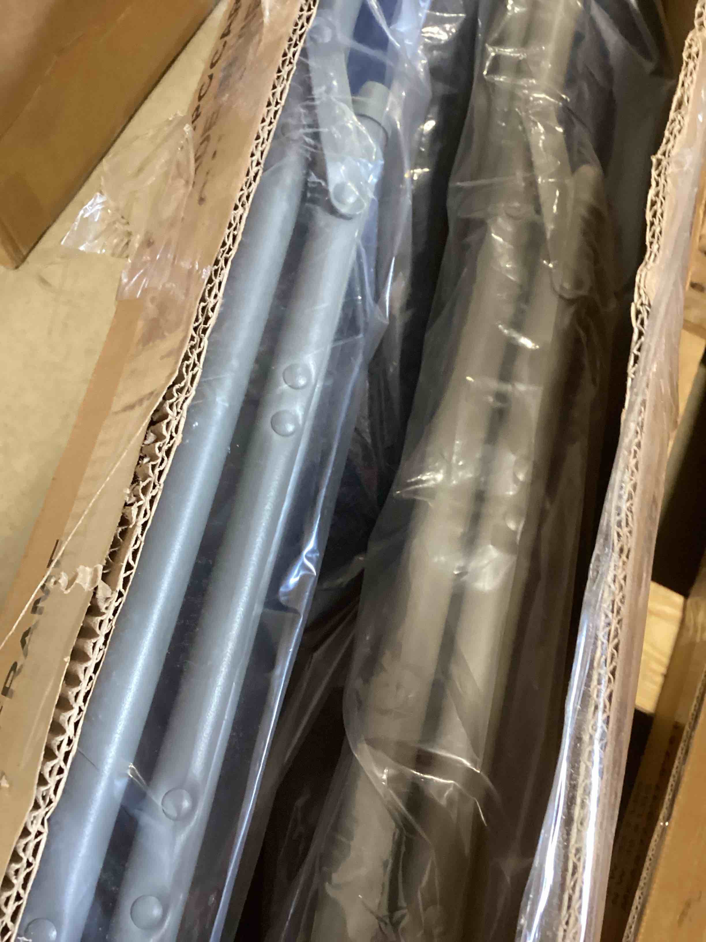 Condition photo showing Good Condition for similar to…flash furniture hercules series metal folding chairs with cushioned seat, fabric upholstered event chairs with 300-lb. static weight capacity, set of 4, navy navy fabric/gray frame set of 4