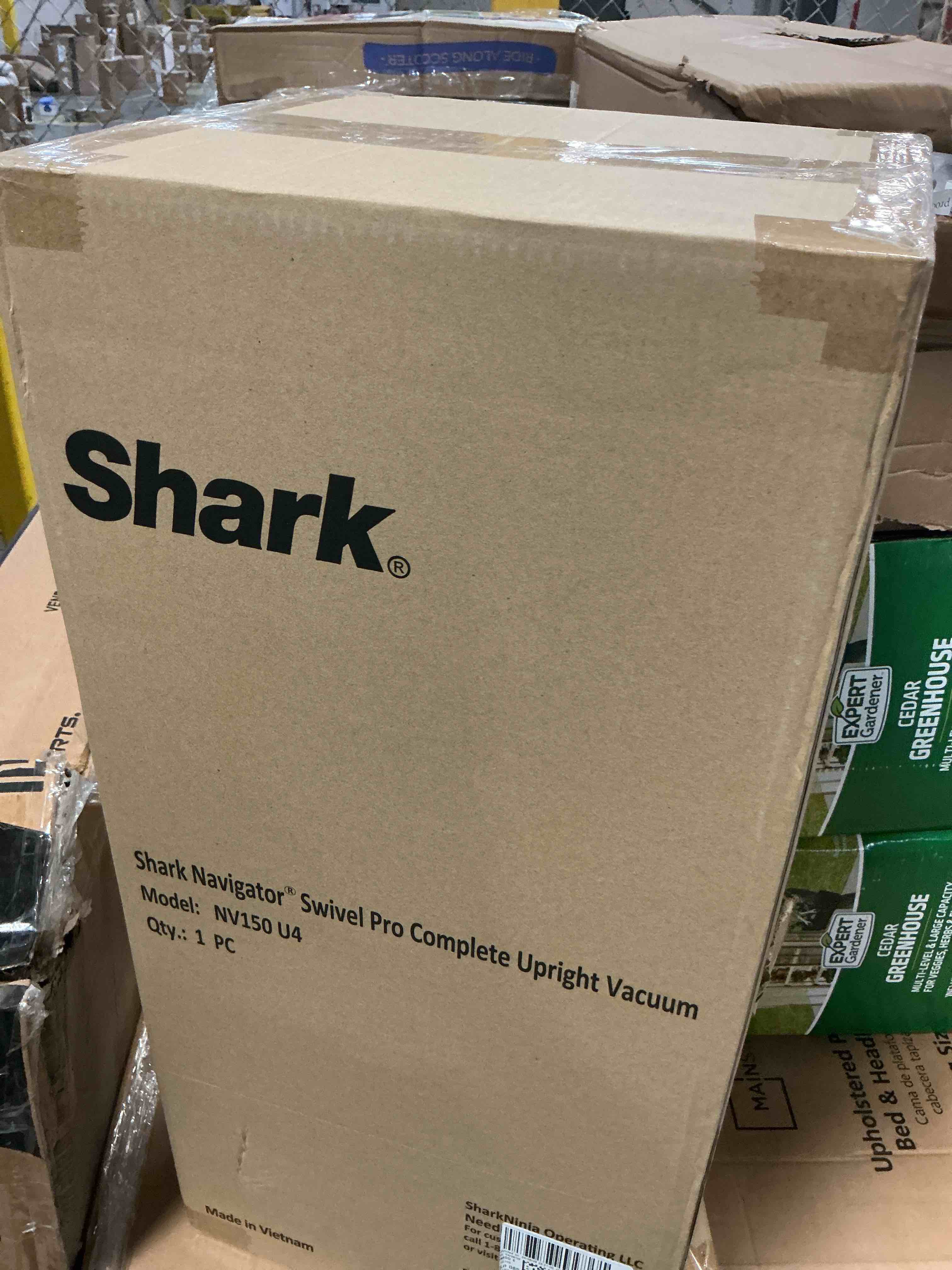 Condition photo showing New/Like New for shark navigator swivel pro upright vacuum cleaner - hepa filter anti-allergen seal powerful suction