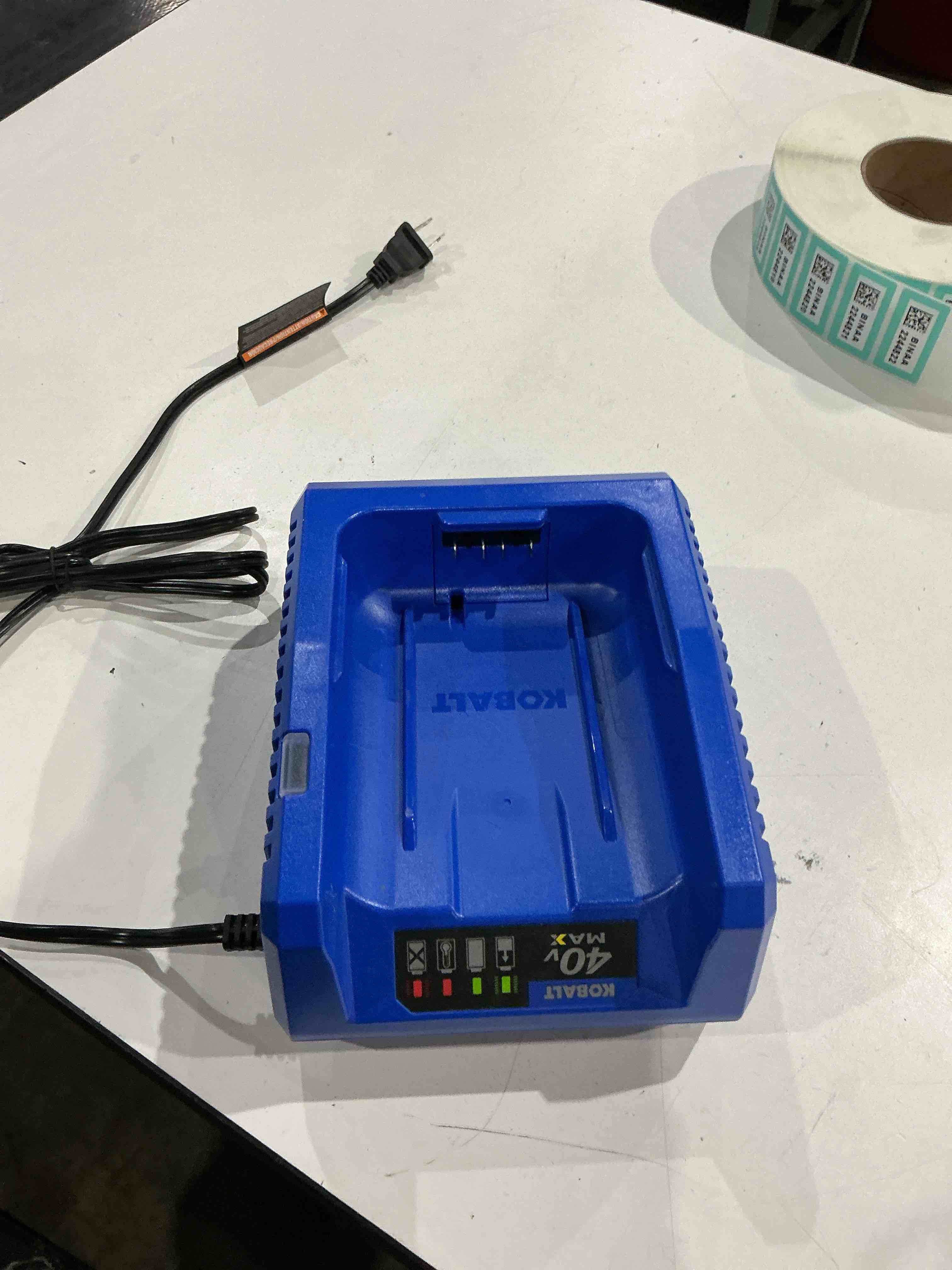 kobalt 40 -volt, battery charger