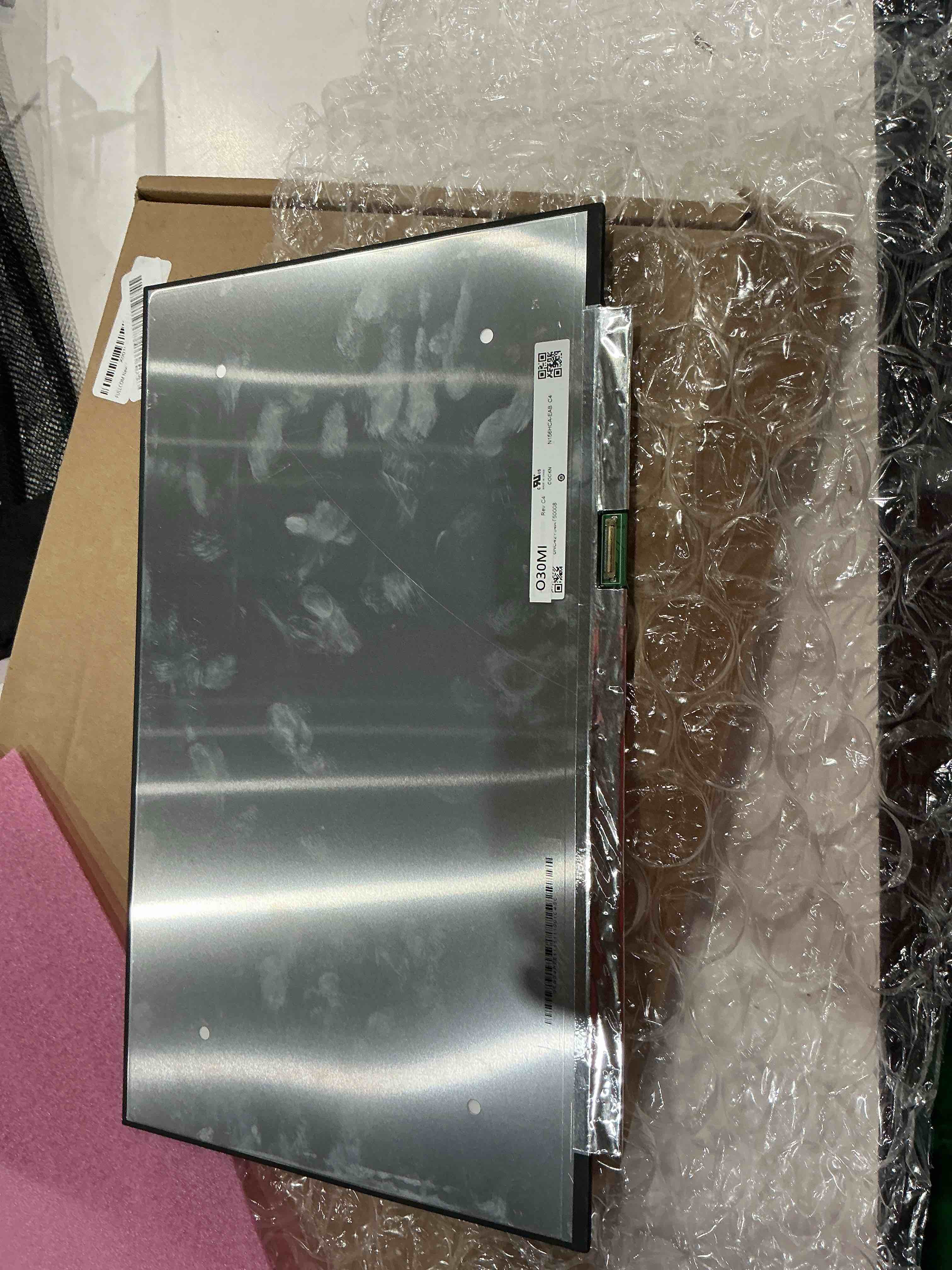 Condition photo showing As Is for new 15.6\" ips fhd 1080p matte laptop led lcd replacement screen/panel compatible with b156han02.1 b156han02.1 hw0a b156han02.1 hw1a (non-touch)