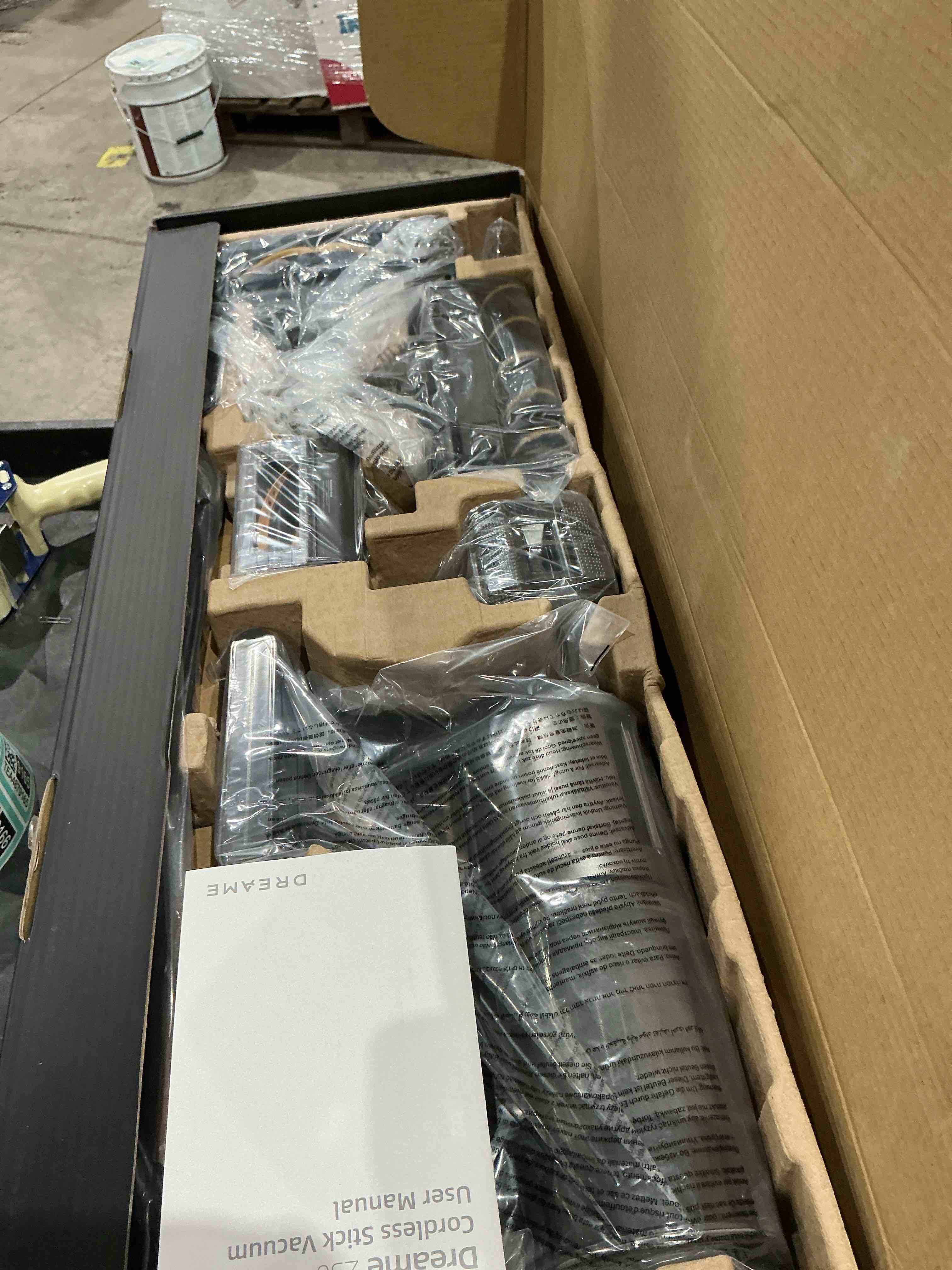 Condition photo showing Good Condition for dreame aero wet dry vacuum cleaner, all-in-one vacuum mop for wet & dry messes, 0 hair residue great for pet owners, one-press self-clean, 180° lie flat, 35mins runtime for hard floor cleaning visit the dreame store