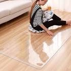 Office Chair Mat for Hard Floors 48 x 60 Inch, Clear Plastic Floor Protector for Rolling Desk & Comp