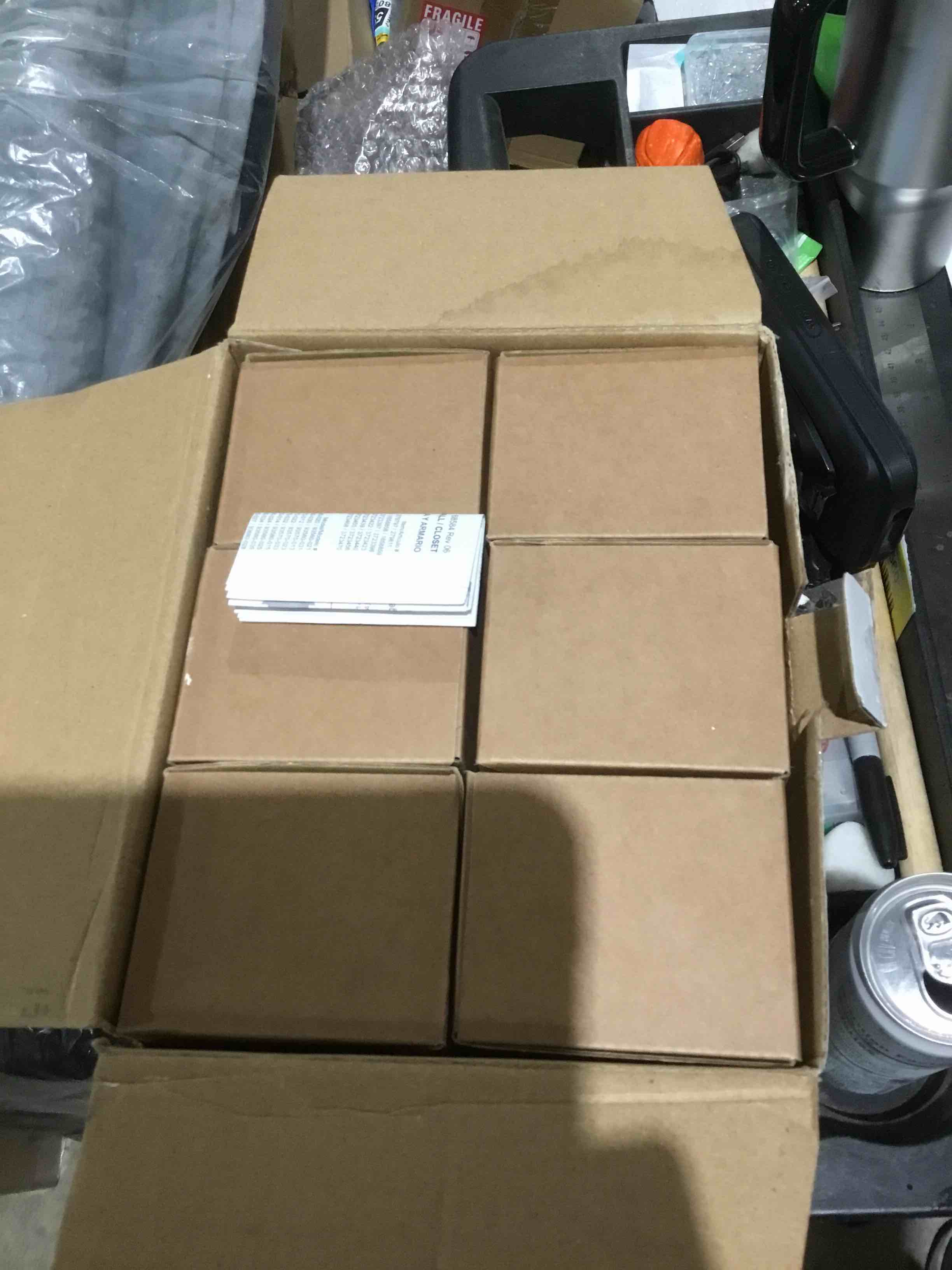 Condition photo showing New/Like New for reliabilt gallo stainless steel interior or bed/bath privacy door knob contractor pack 6 
