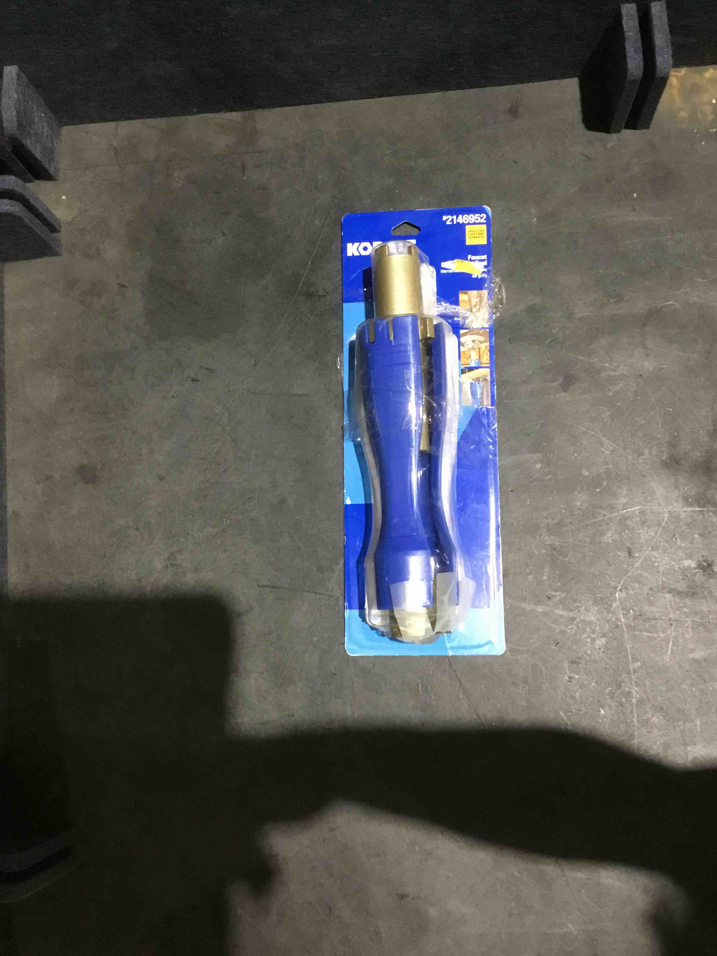 Condition photo showing Good Condition for kobalt faucet change out tool 