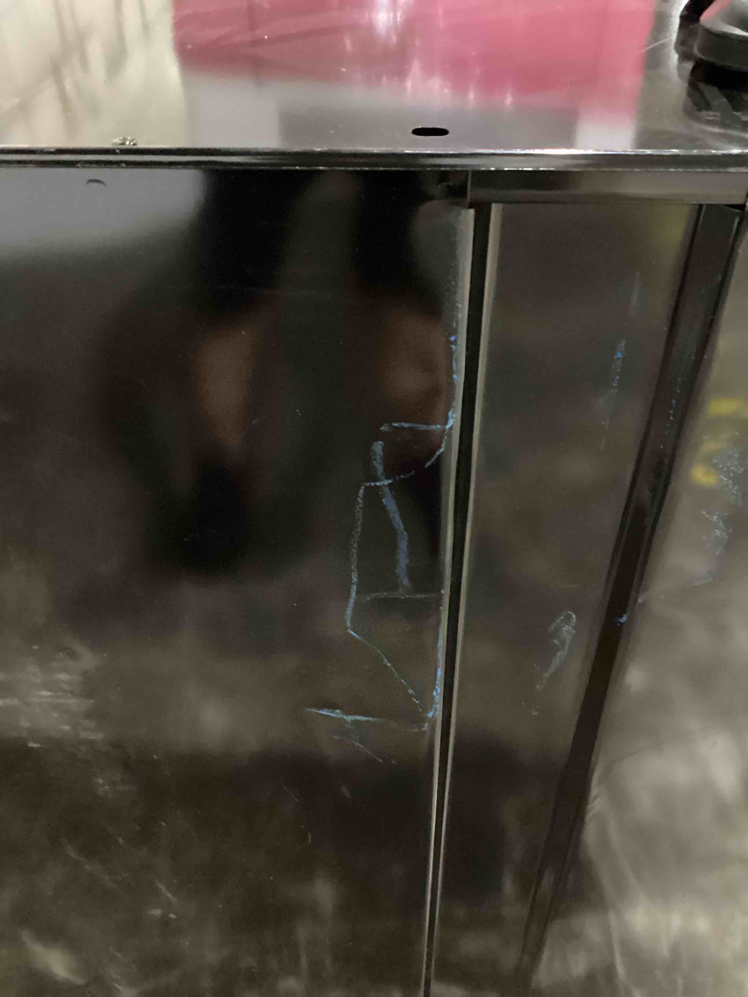 Condition photo showing As Is for craftsman s2000 37-in w x 40-in h steel rolling tool cabinet ( black )