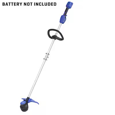kobalt 24-volt 12-in straight shaft battery string trimmer