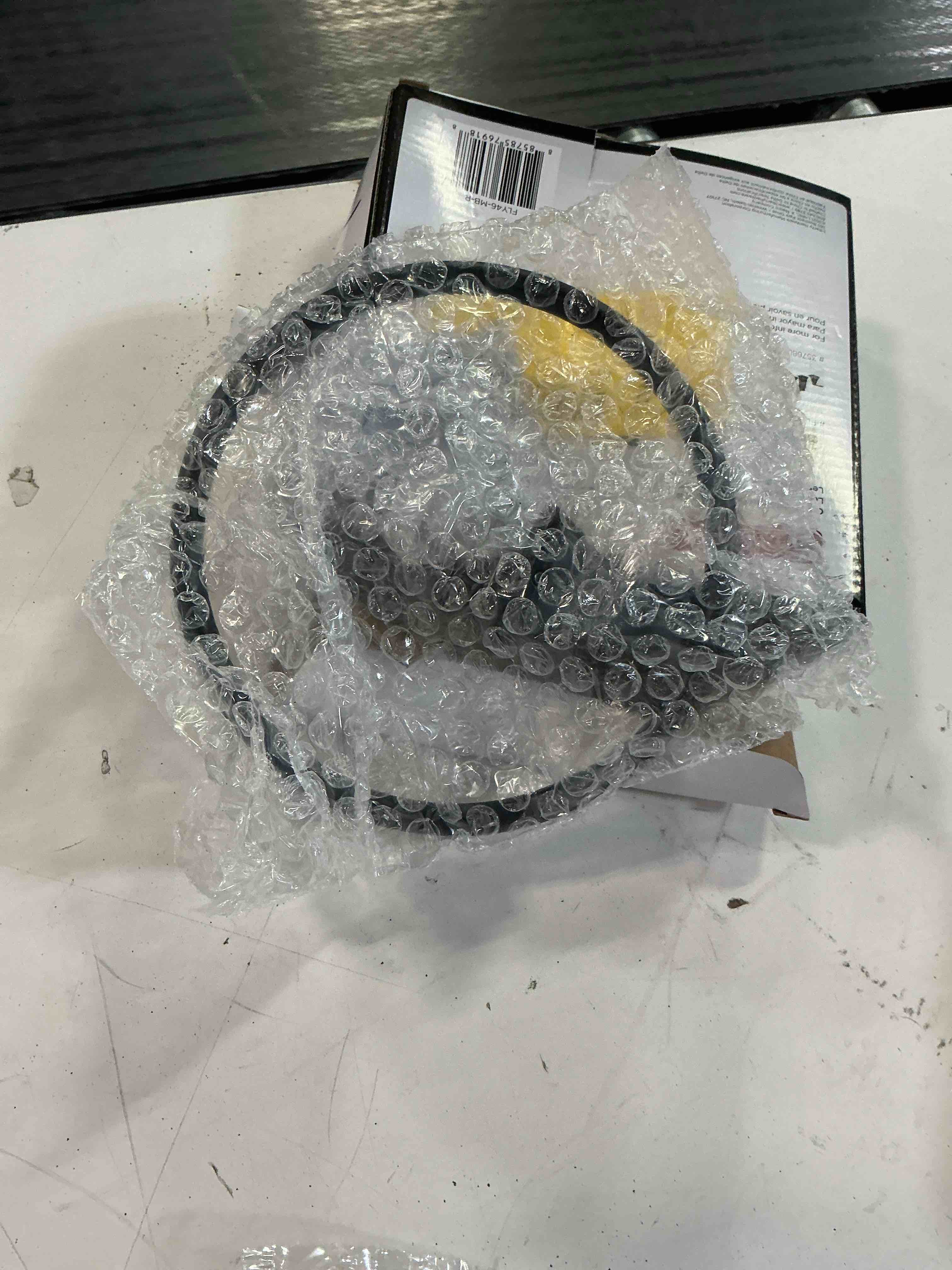 Condition photo showing Good Condition for 112408 flynn matte black wall mount towel ring