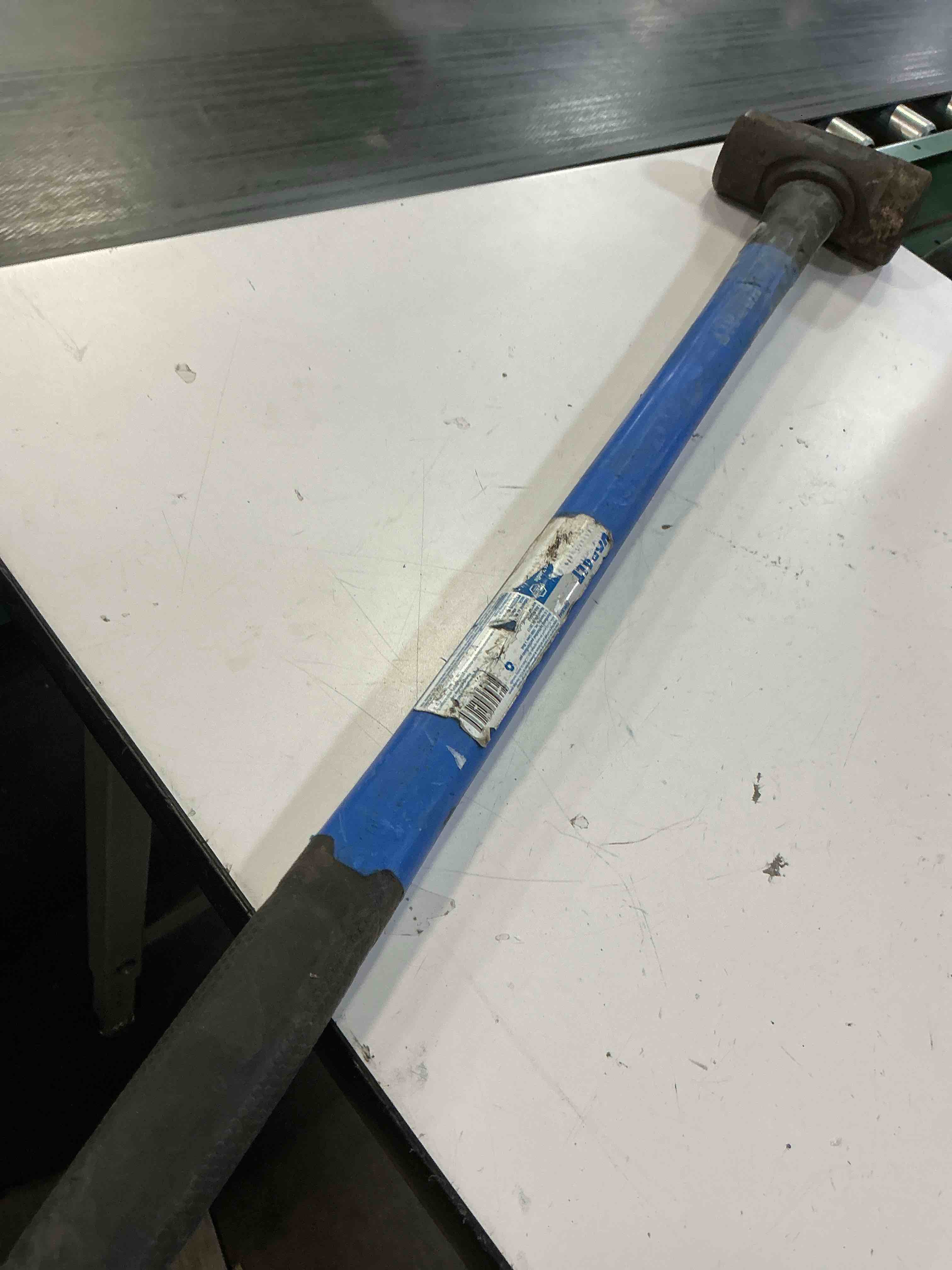 Condition photo showing As Is for kobalt 8-lb steel sledge hammer with 36-in fiberglass handle