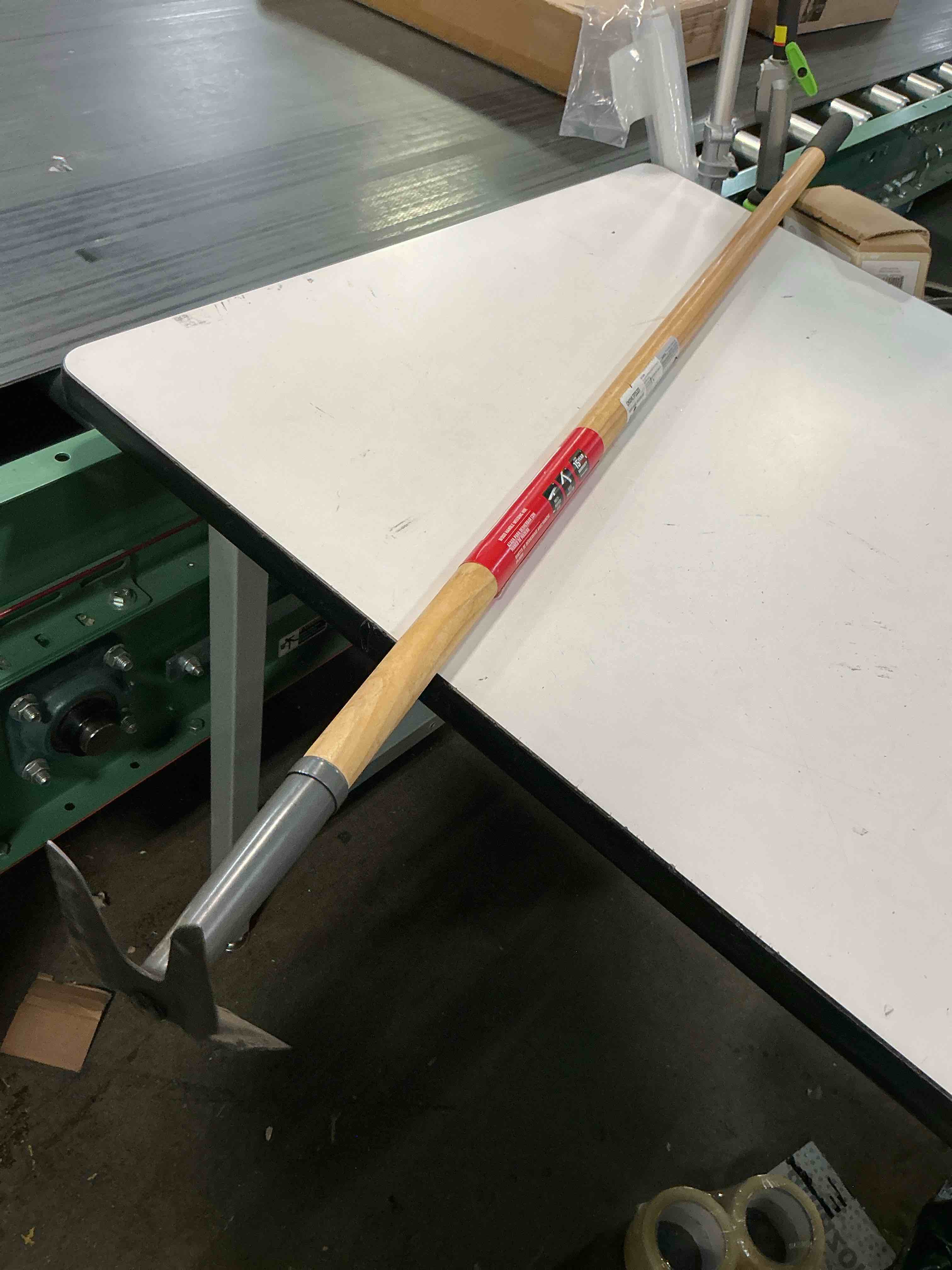 Condition photo showing As Is for craftsman 54.118-in wood 2-prong hoe