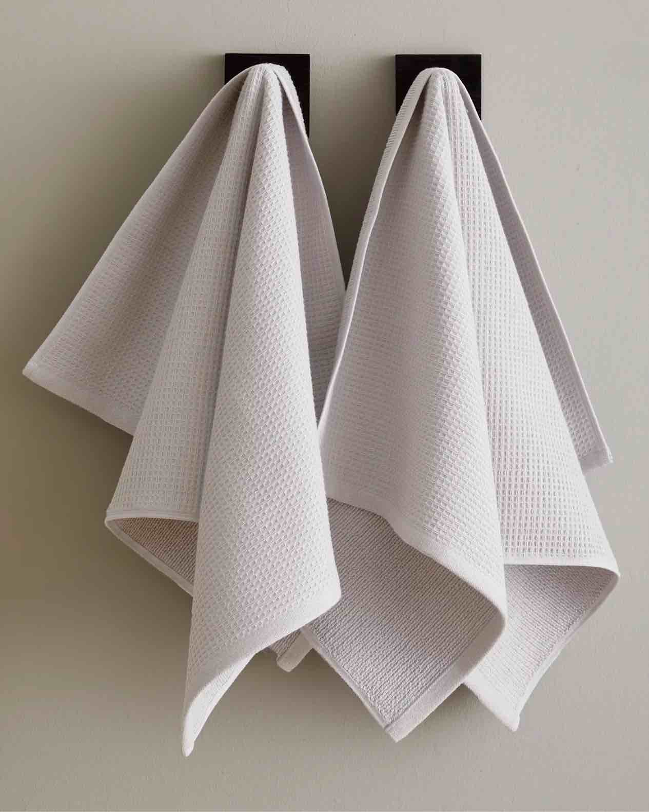 Turkish Waffle Terry Hand Towel (Set of 2)