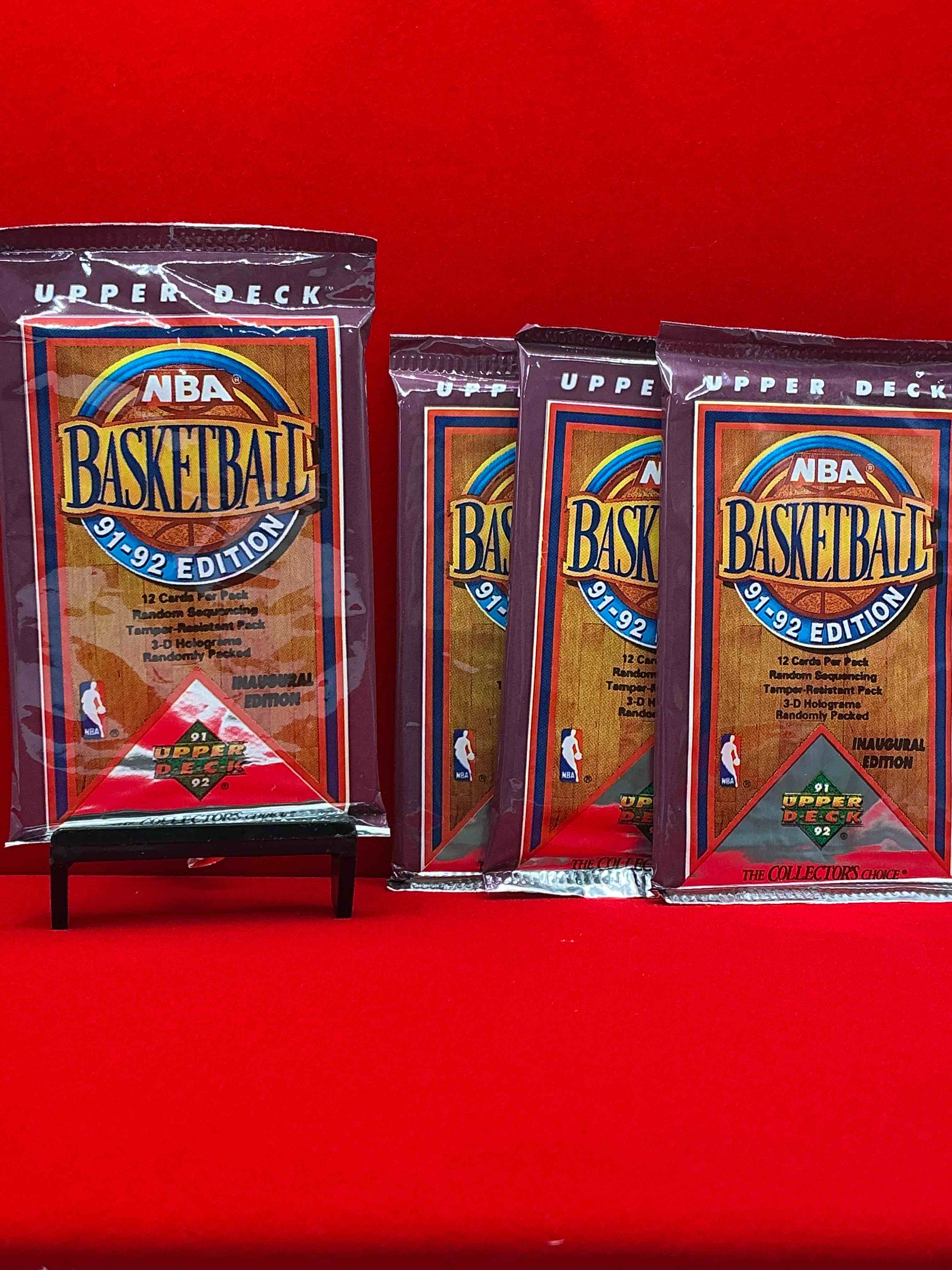 Michael Jordan?! 1991/92 NBA Upper Deck Basketball Sealed Sports Card Collectible Pack, Direct From Original Retail Case! Search For Valuable Michael Jordan #44, Magic vs. Jordan Card #34 & So Many Other Cool Cards! Hard To Find & Drying Up!