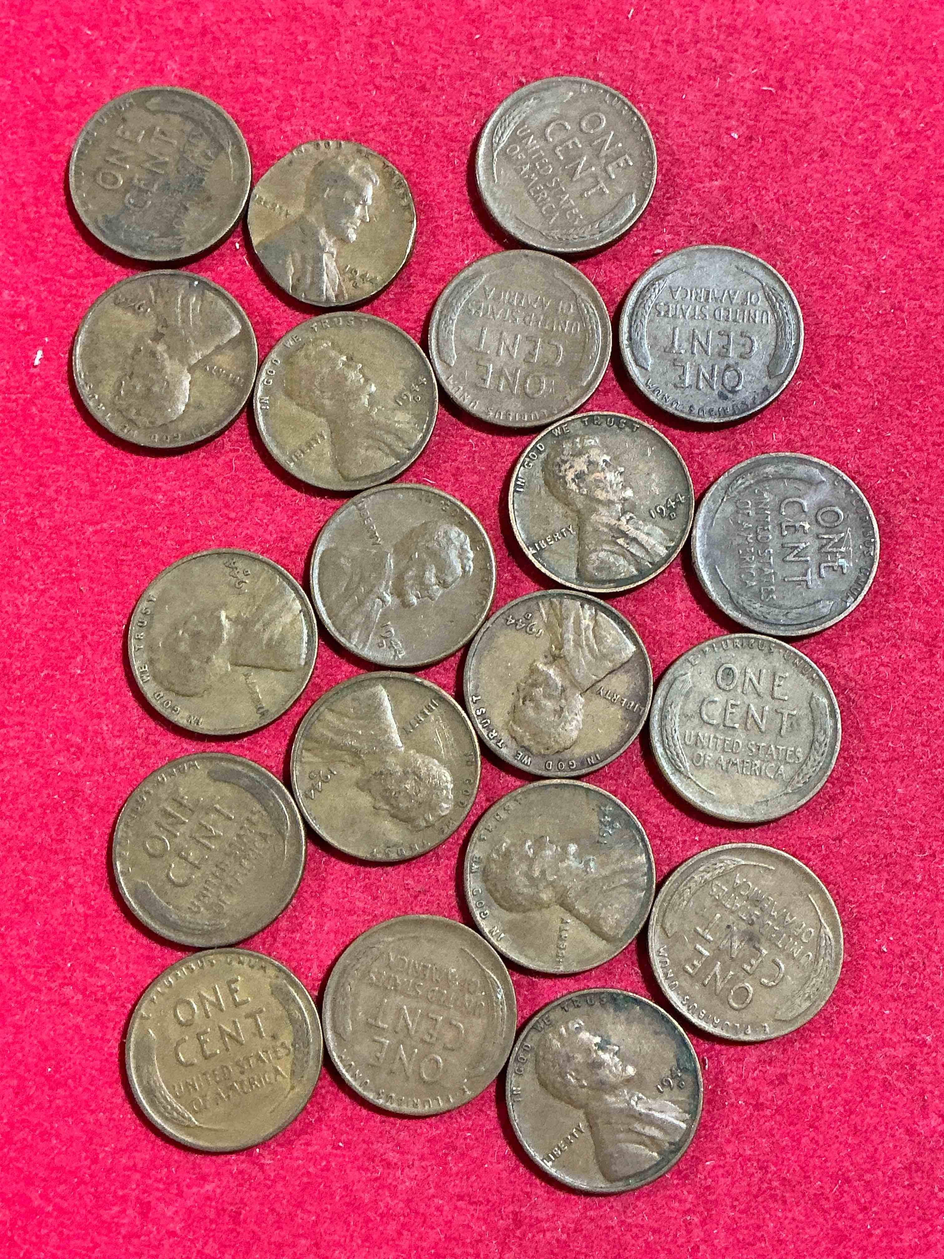 1944 calling world war 2 buffs! 1944 d-day era wheat pennies! d-day was june 6th, 1944 & was one of the most significant battles of wwii! own pieces of this era with these genuine 1944 wheat pennies in nice condition!