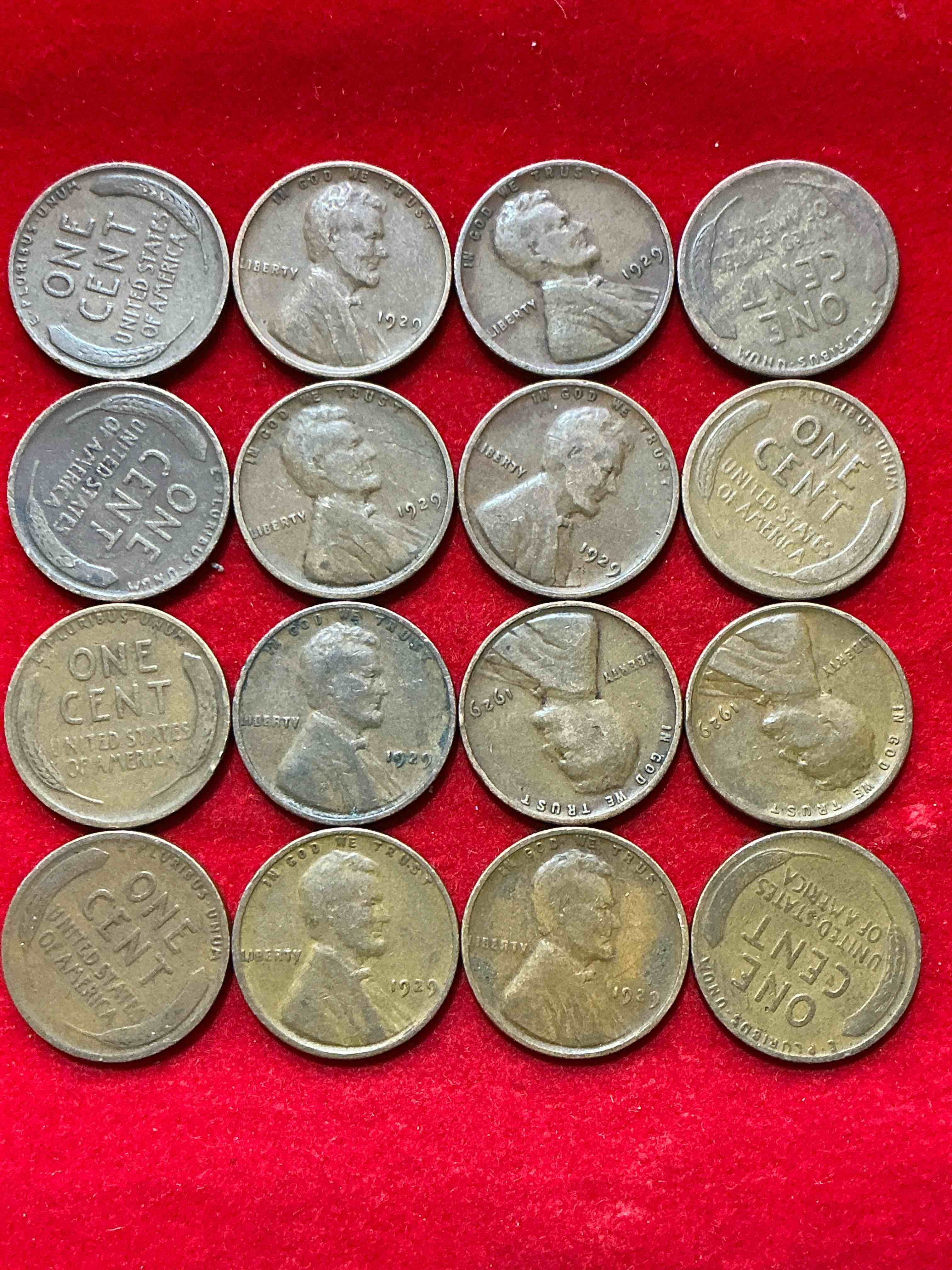 1929, A Year Of Infamy!  1929 Is The Year The Roaring 1920’s Came To An End With The Devastating Stock Market Crash Of October 1929 That Led To The Great Depression.  Own Pieces Of This Era With These Genuine 1929 Wheat Pennies In Nice Condition!  