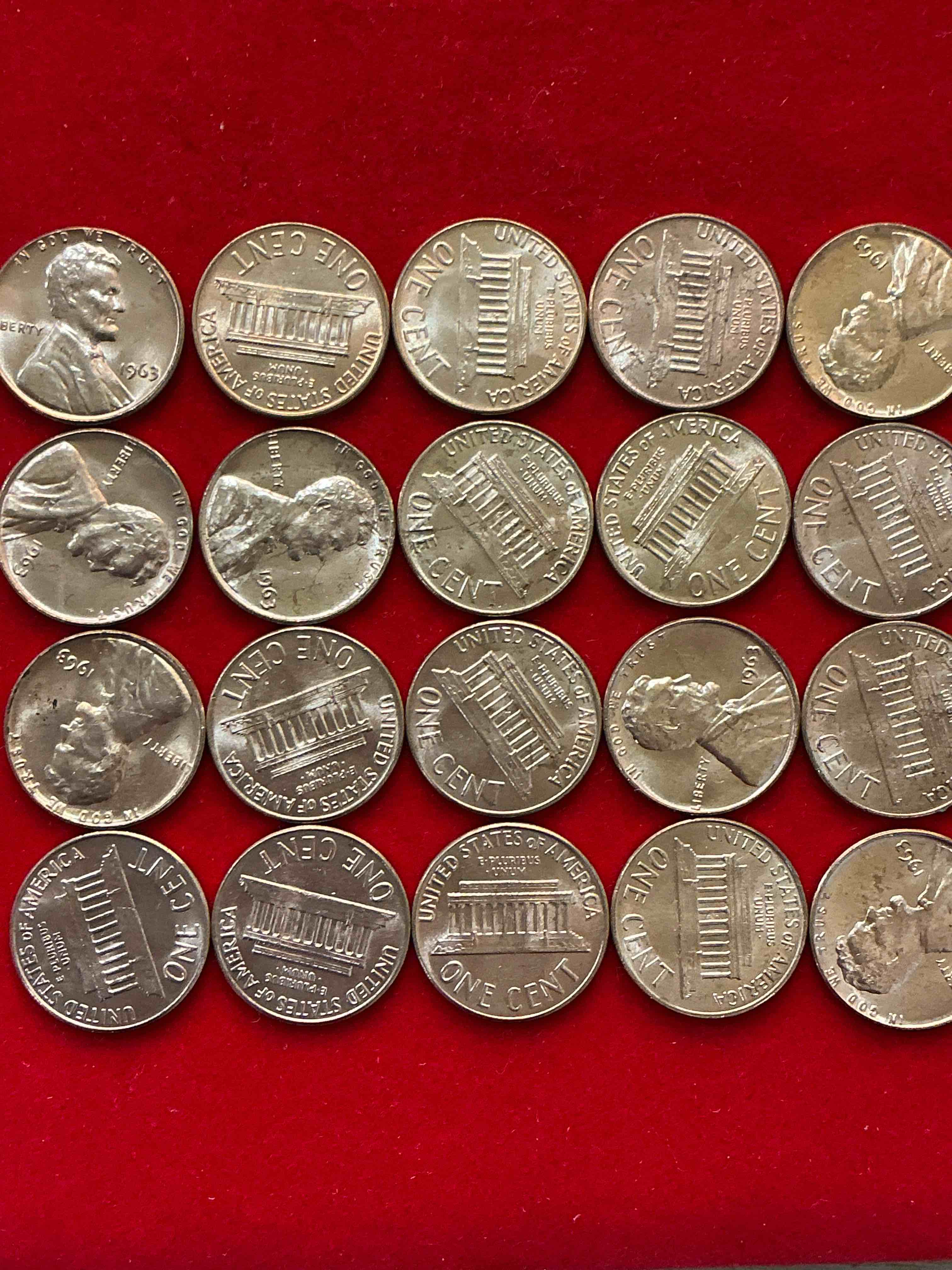 1963 "i have a dream" era brilliant uncirculated wheat pennies! these 1963 pennies are direct from the original treasury rolls & haven't seen the light of day since 1963! dr. martin luther king famously gave his "i have a dream" speech on aug 28, 1963. own pieces of this era with these incredible pieces of history!