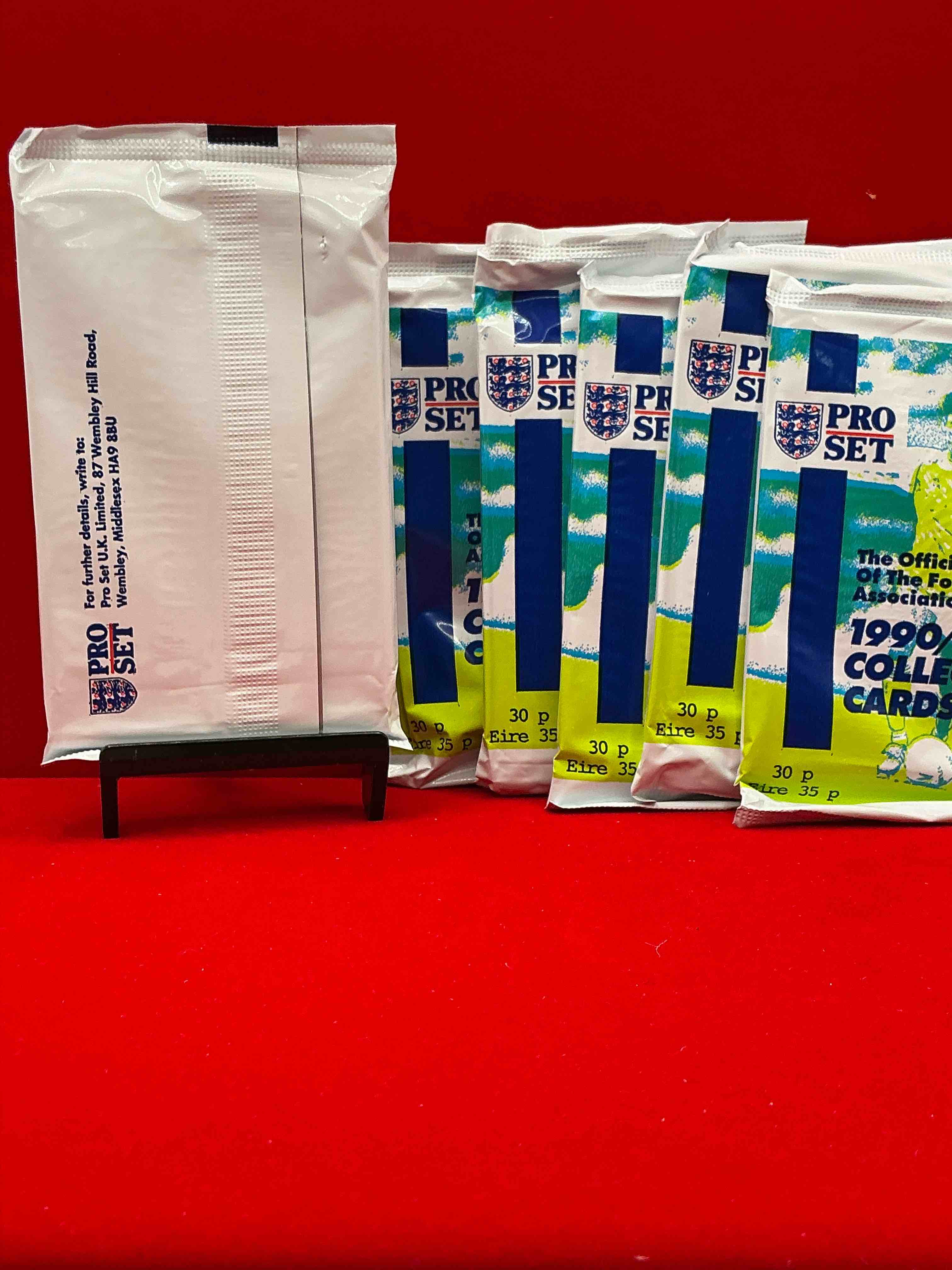 Condition photo showing New/Like New for 1990-91 major soccer league card packs! get in the soccer mood with these awesome packs- 12 cards in each one! celebrate the world cup coming to the usa with these pieces of history!
