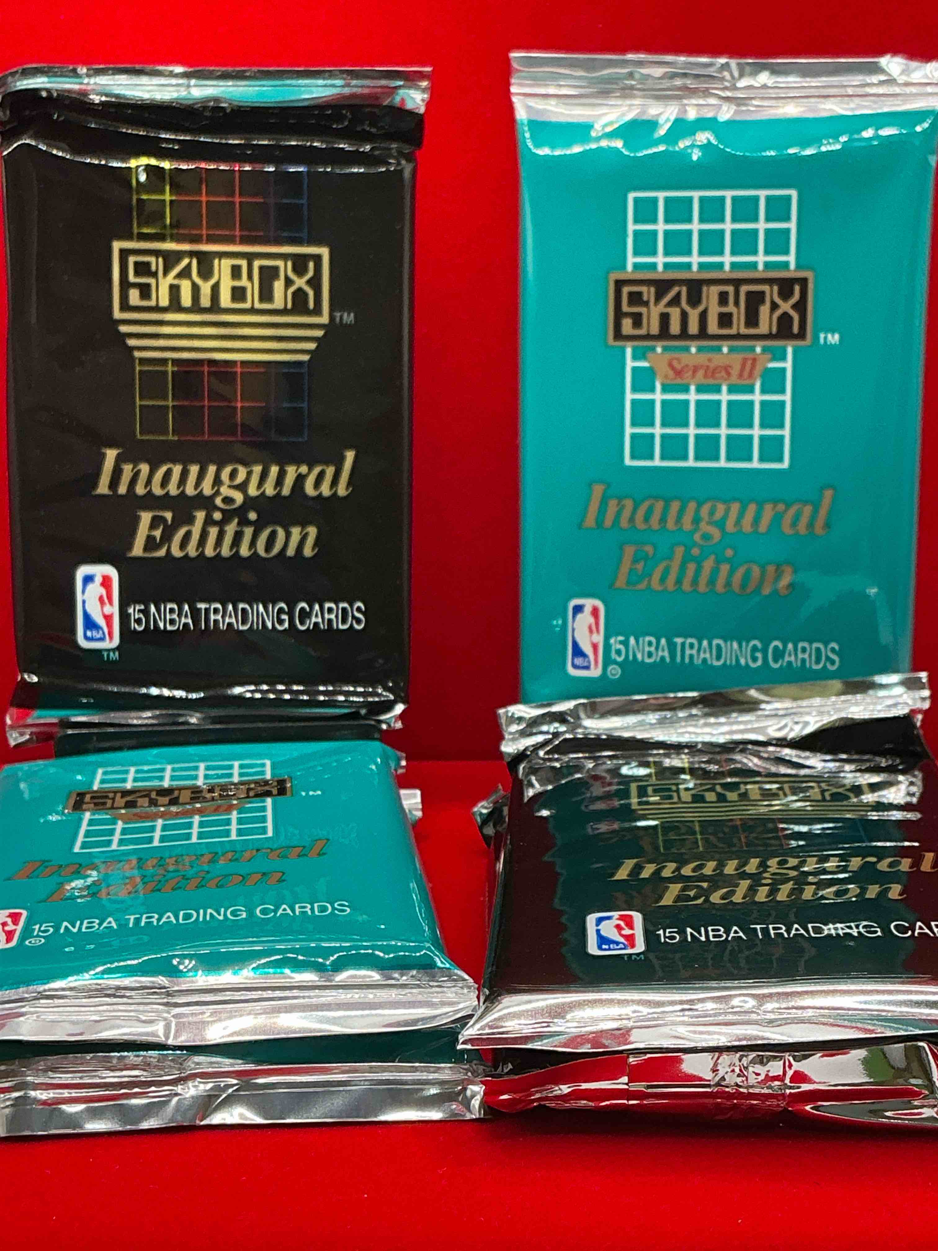let the search begin! mj, magic, bird & more! basketball bonanza! 1990-91 nba skybox series i & ii unopened sports card & collectible packs! direct from original box!search for valuable michael jordan, larry bird & magic johnson cards!