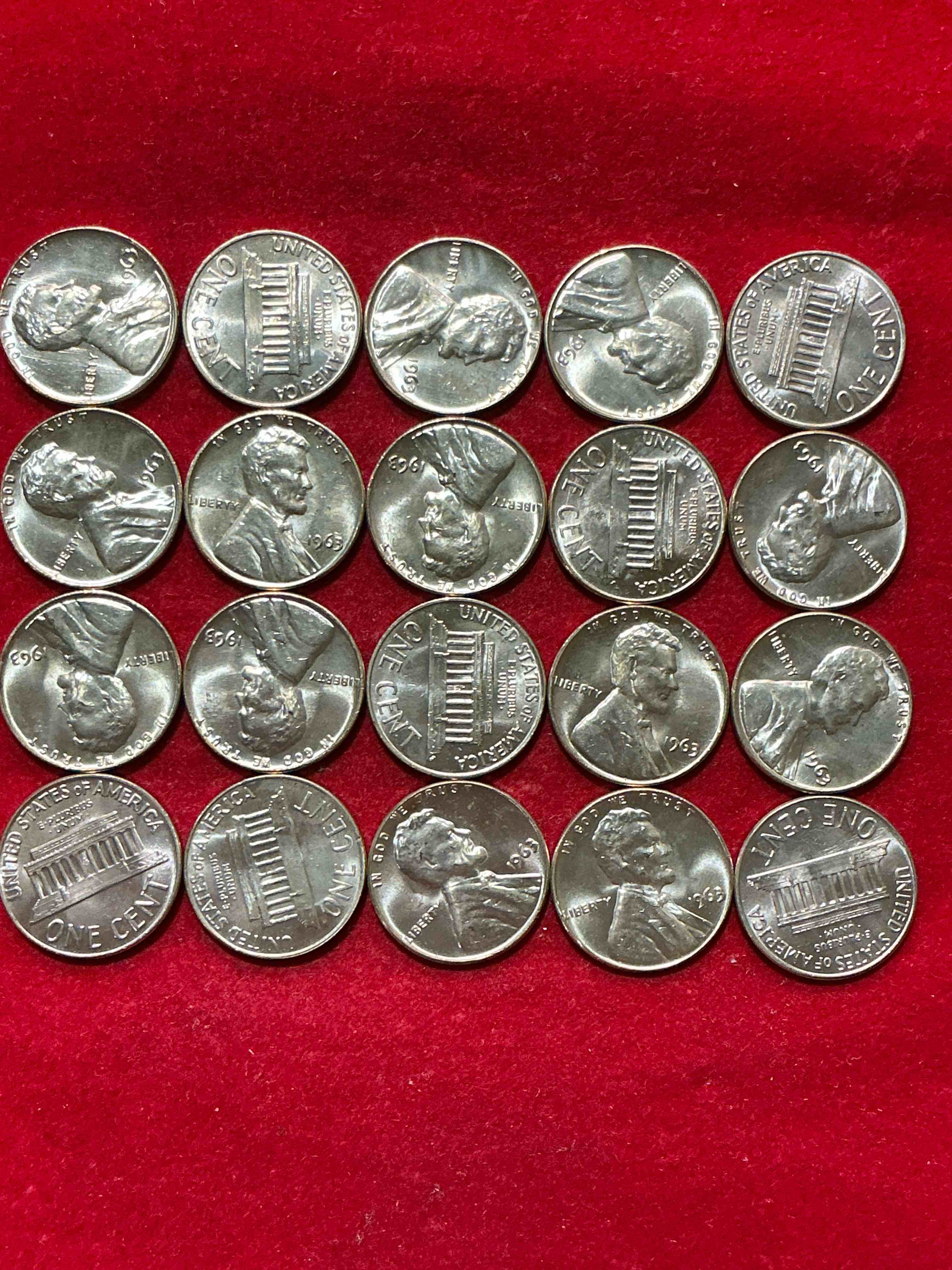 1963 "i have a dream" era brilliant uncirculated wheat pennies! these 1963 pennies are direct from the original treasury rolls & haven't seen the light of day since 1963! dr. martin luther king famously gave his "i have a dream" speech on aug 28, 1963. own pieces of this era with these incredible pieces of history!