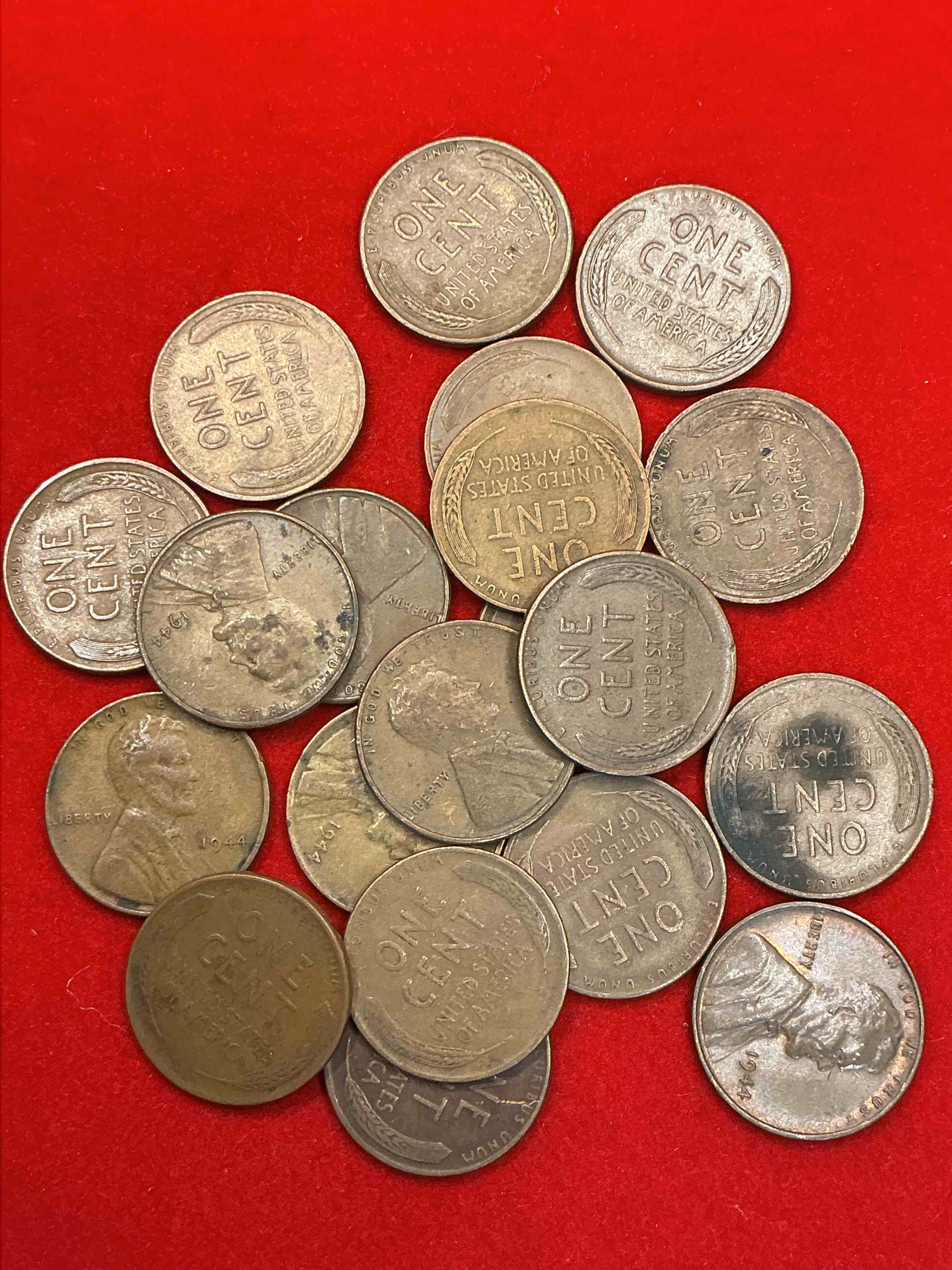1944 calling world war 2 buffs! 1944 d-day era wheat pennies! d-day was june 6th, 1944 & was one of the most significant battles of wwii! own pieces of this era with these genuine 1944 wheat pennies in nice condition!