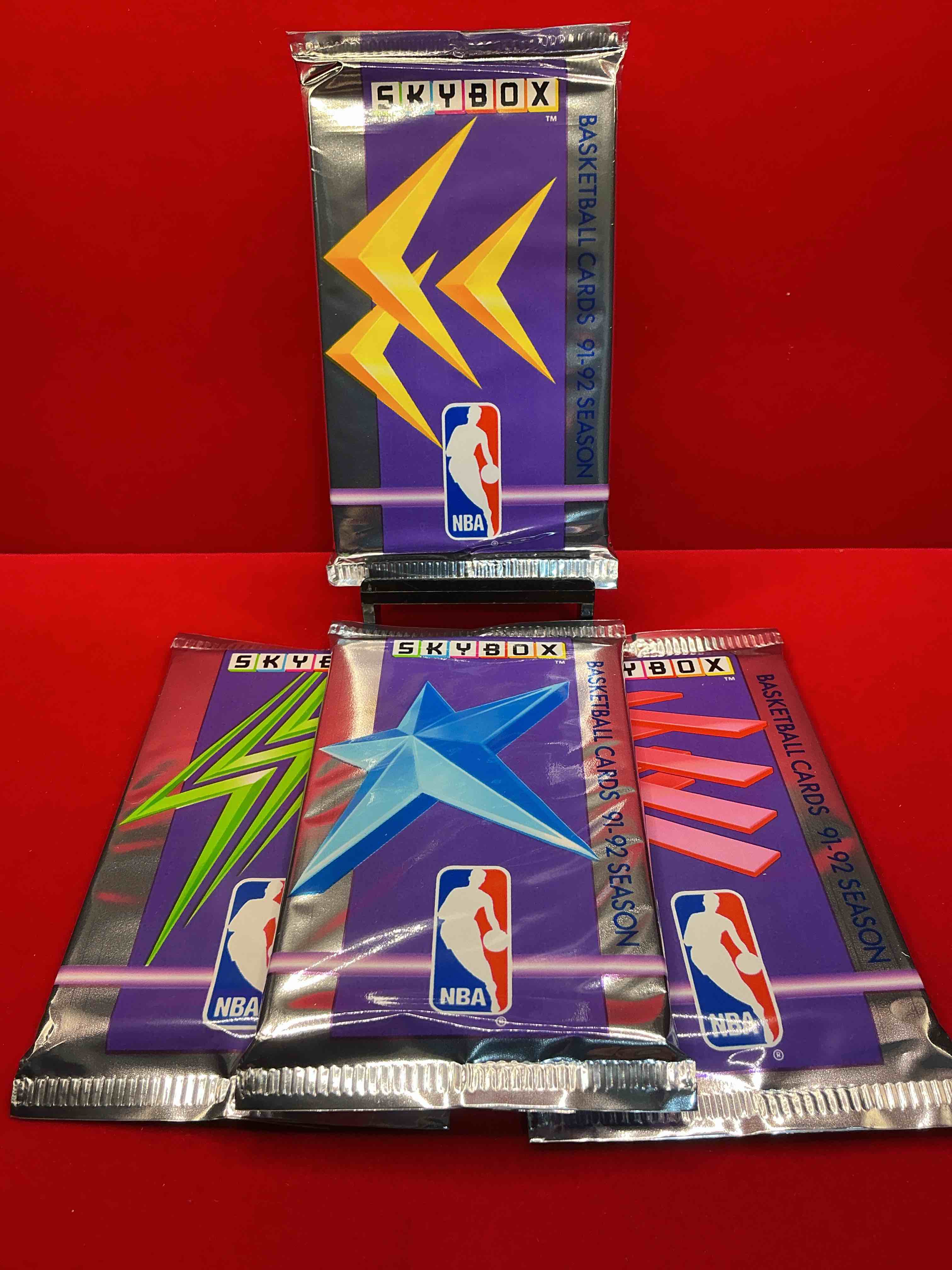 Basketball Wow! Rare 1991/92 NBA Skybox Sealed Card Pack, Direct From Original Sealed Retail Case! So Many Awesome Cards To Search For Like Team USA Card (PSA 10 Value $500), #544 Team USA 1 Card (PSA 10 Value $300), Michael Jordon #39 (PSA 10 Value $150) & Too Many Other Great Cards To List! Hard To Find, Excellent Like-New Condition!