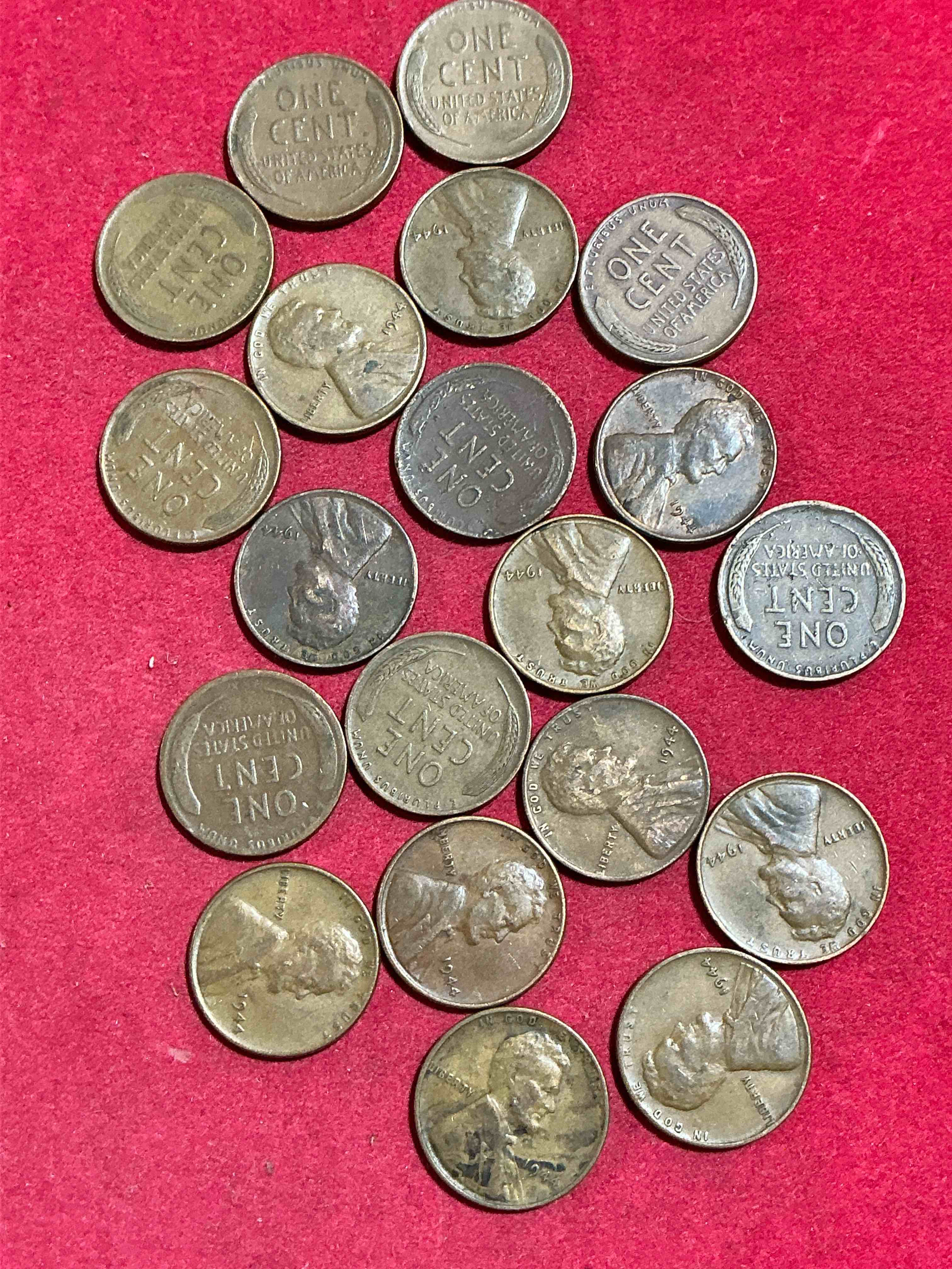 1944 calling world war 2 buffs! 1944 d-day era wheat pennies! d-day was june 6th, 1944 & was one of the most significant battles of wwii! own pieces of this era with these genuine 1944 wheat pennies in nice condition!